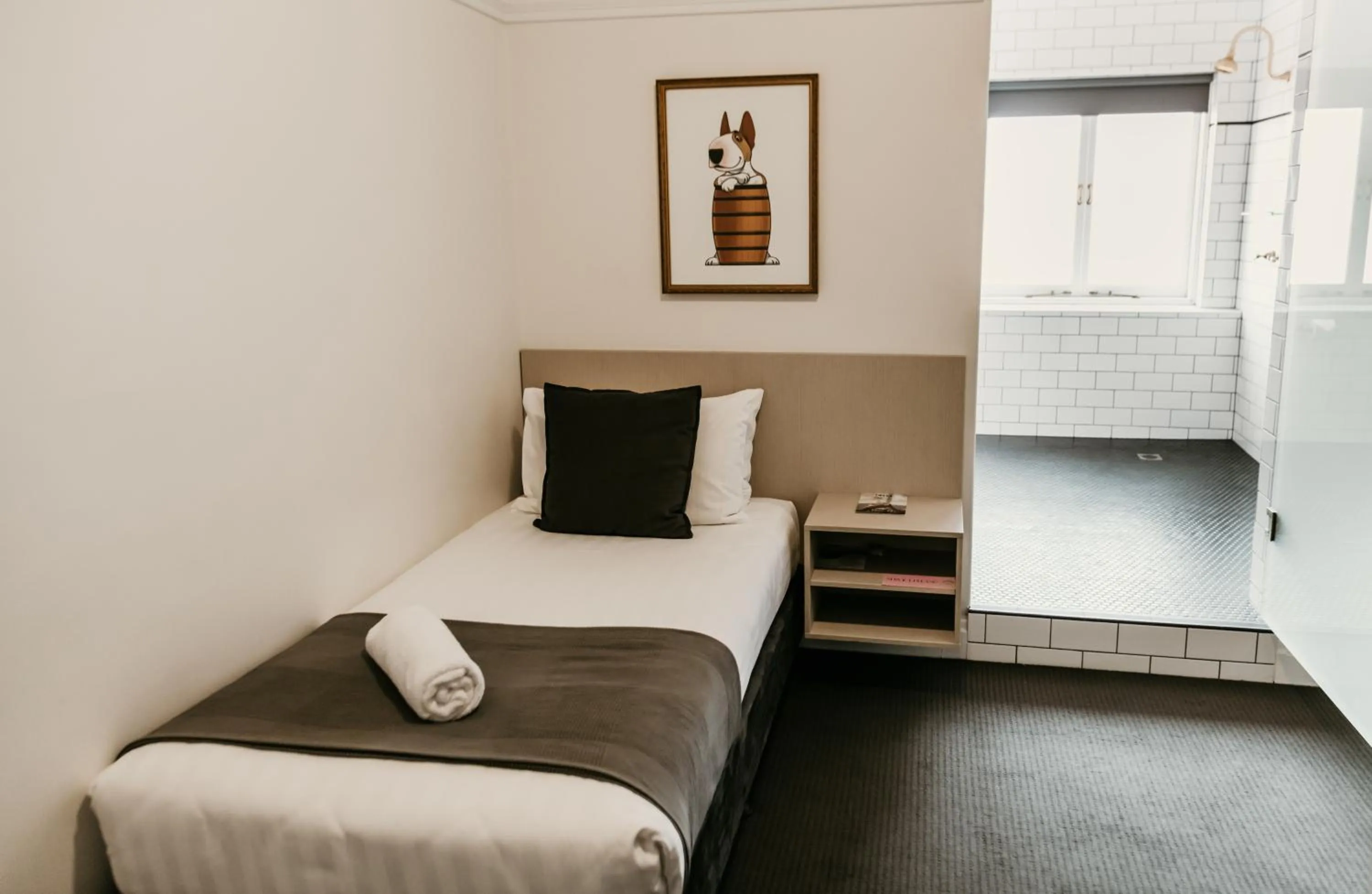 Bed in The Imperial Hotel