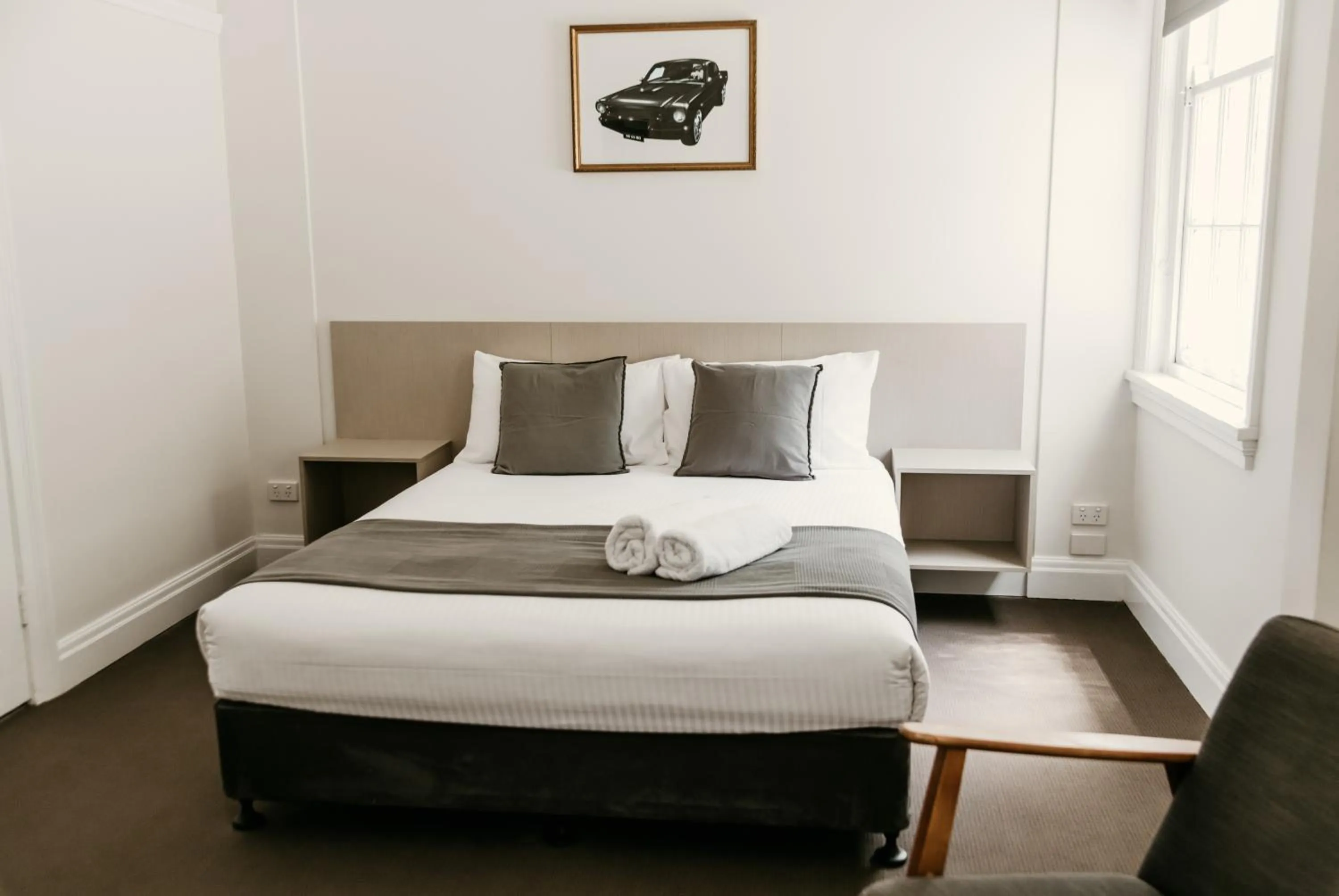 Bed in The Imperial Hotel