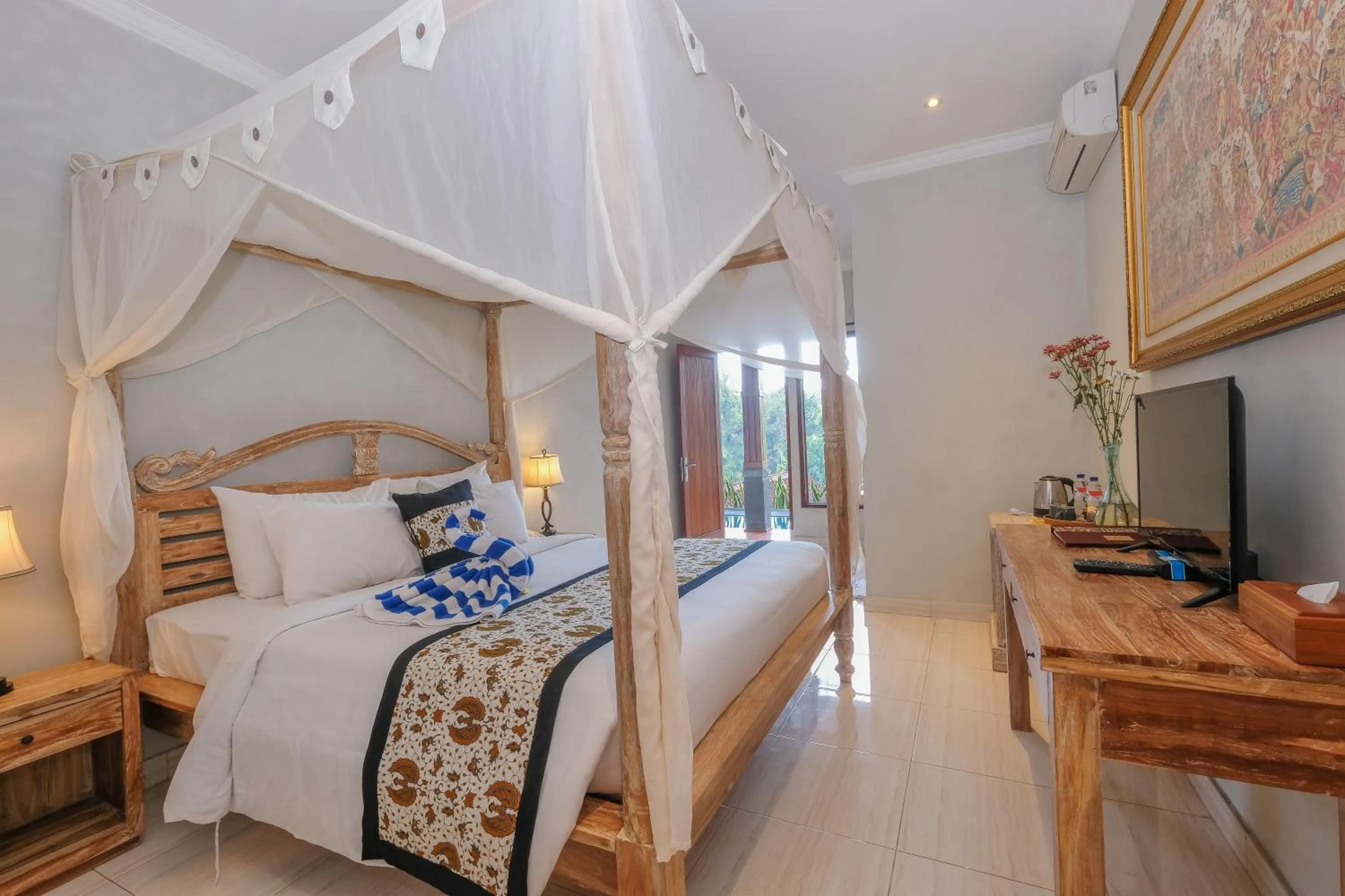 Bedroom, Bed in Pondok Sebatu Villa