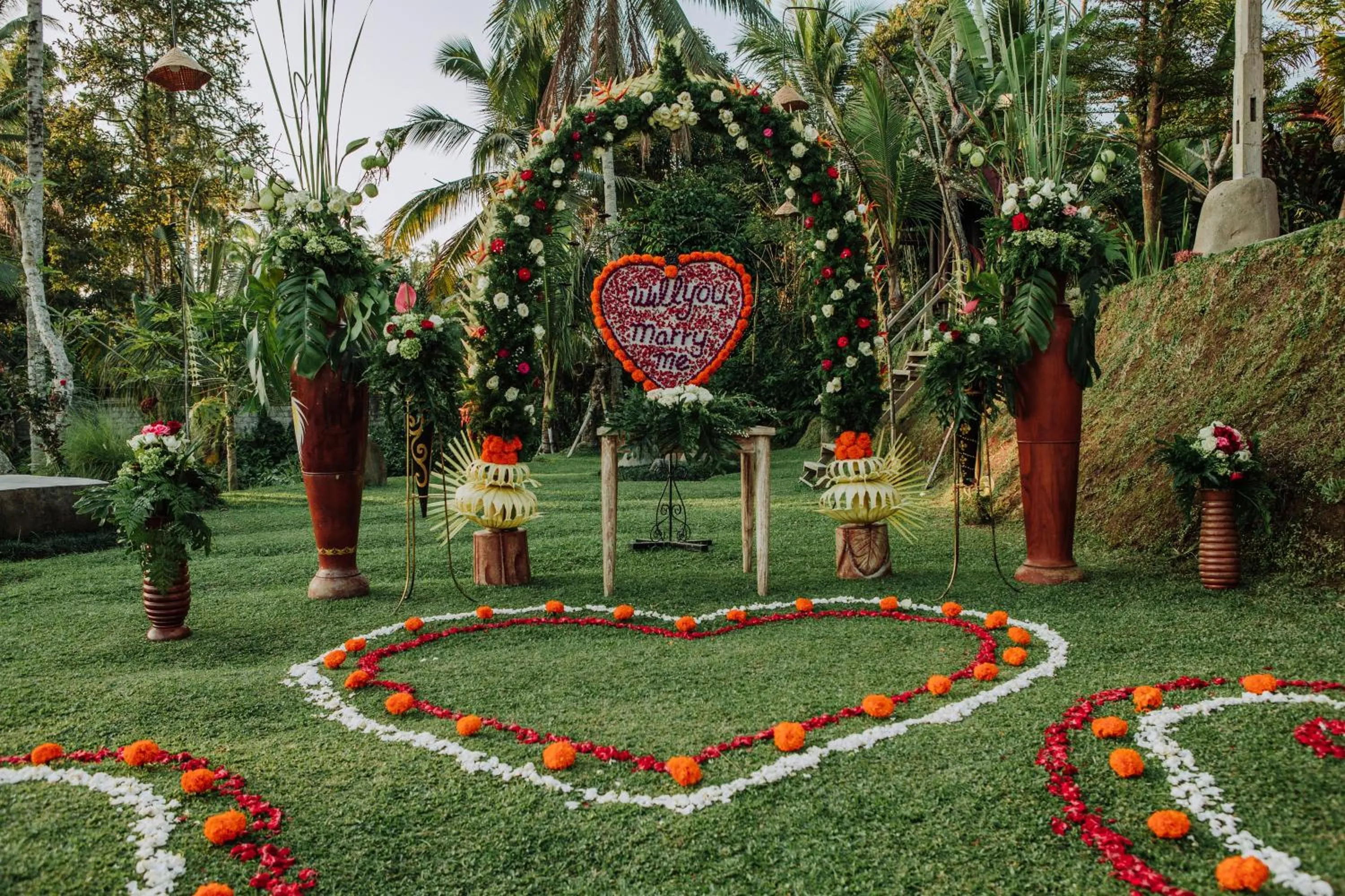 Garden in Pondok Sebatu Villa