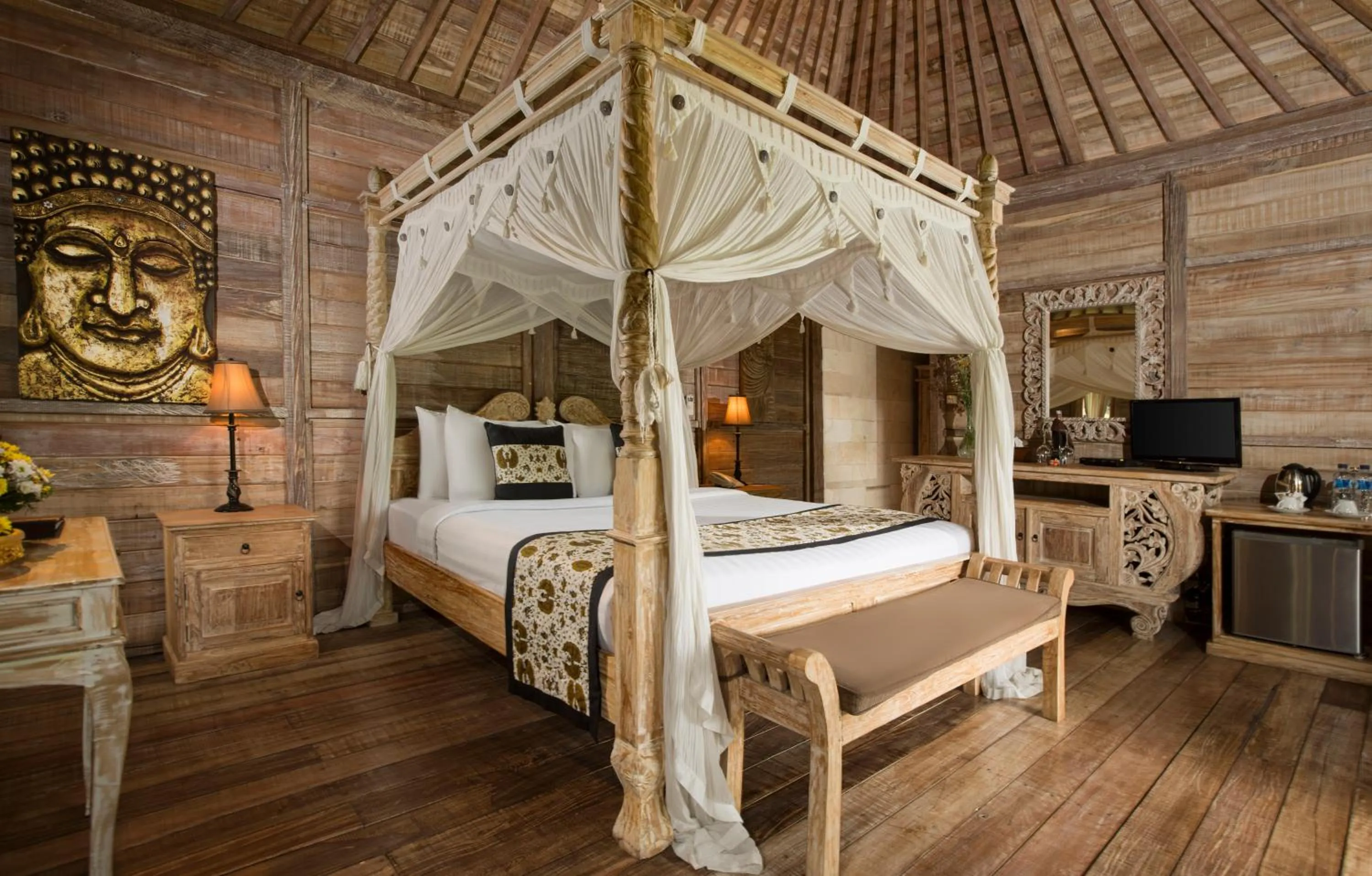 Bedroom, Bed in Pondok Sebatu Villa