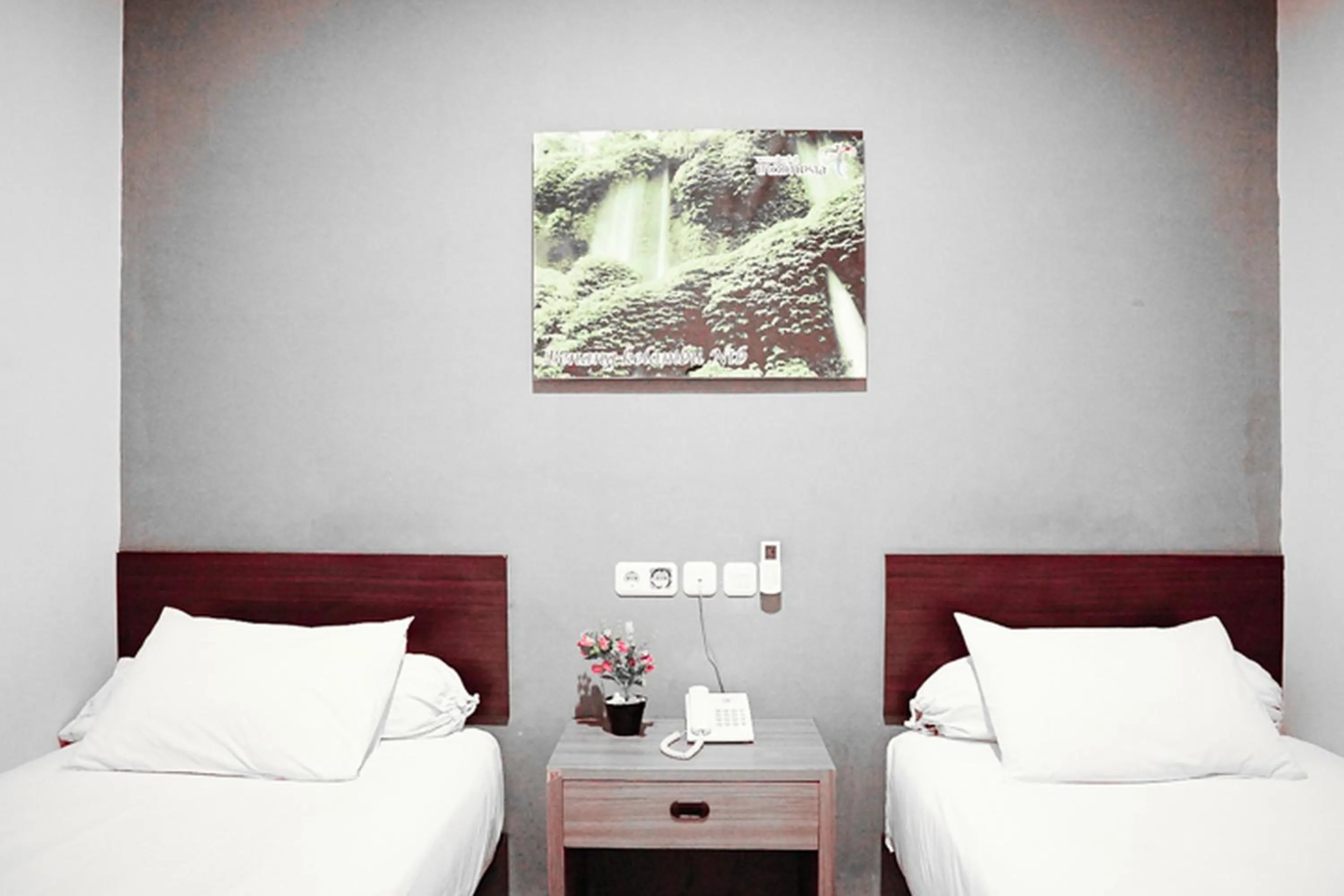 Bed in Audah Syariah Residence Mitra RedDoorz