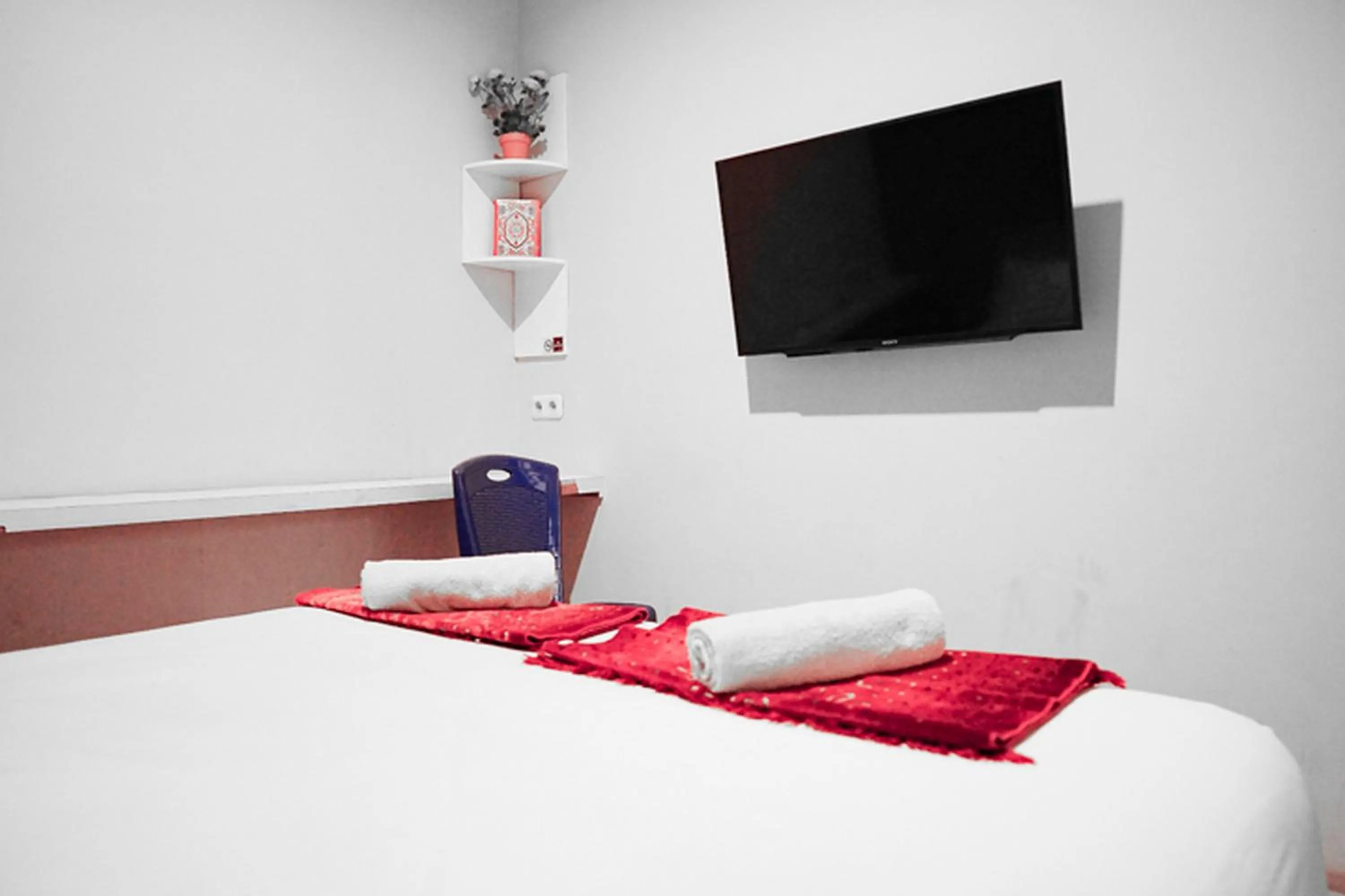 Bed in Audah Syariah Residence Mitra RedDoorz