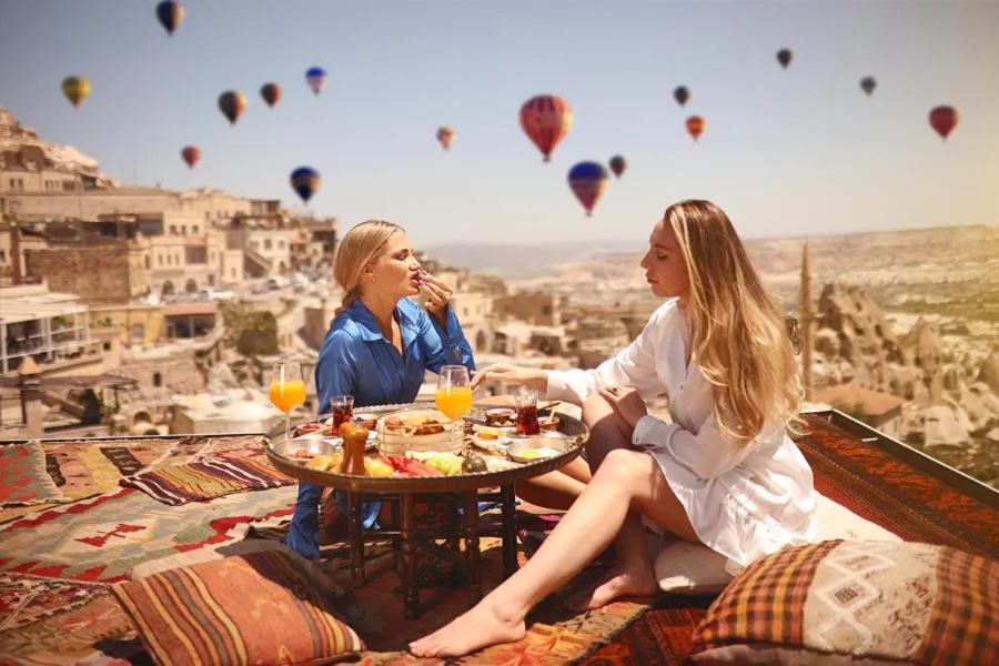 Balcony/Terrace in Mak's Cave House