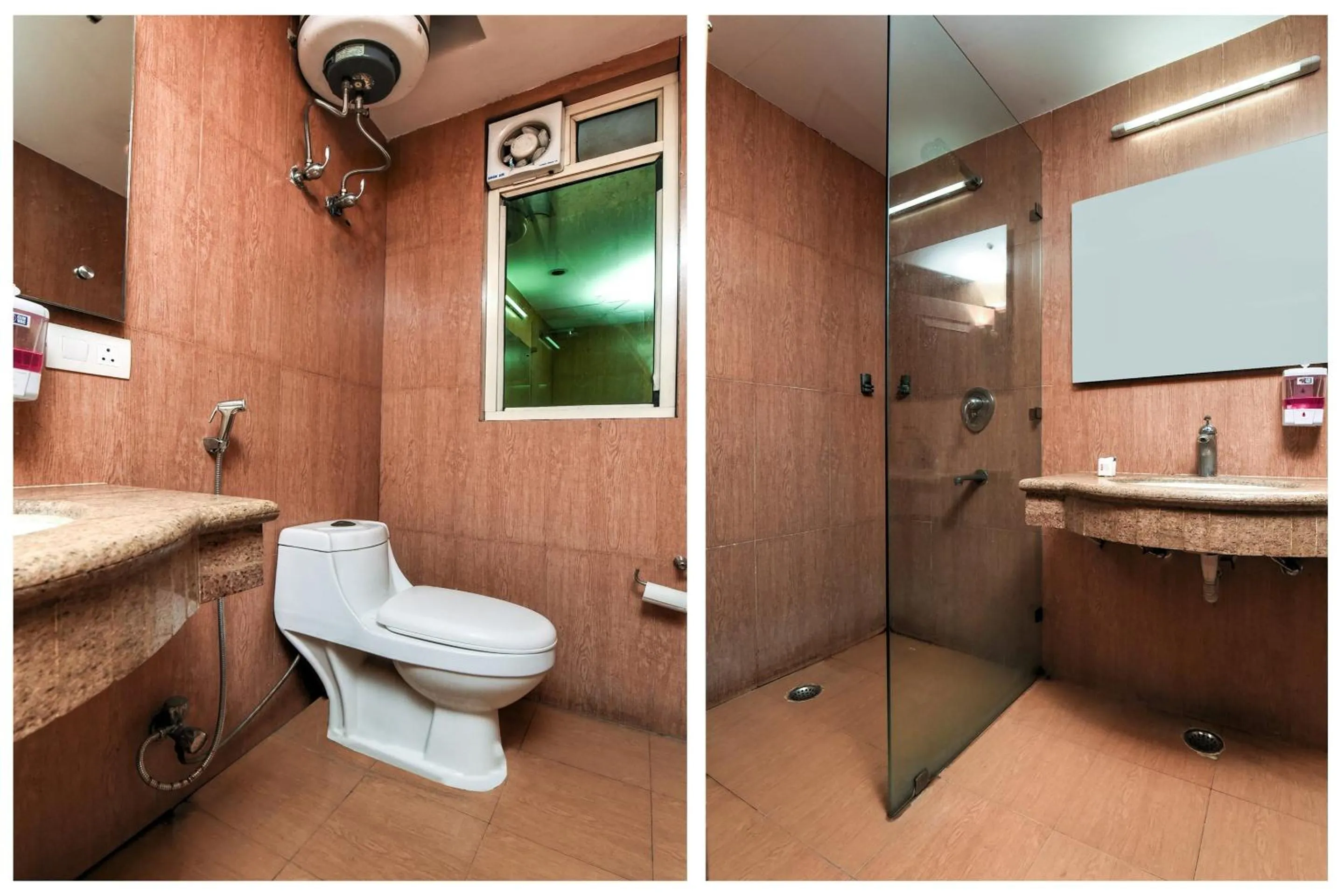 Bathroom in Capital O Corporate Inn