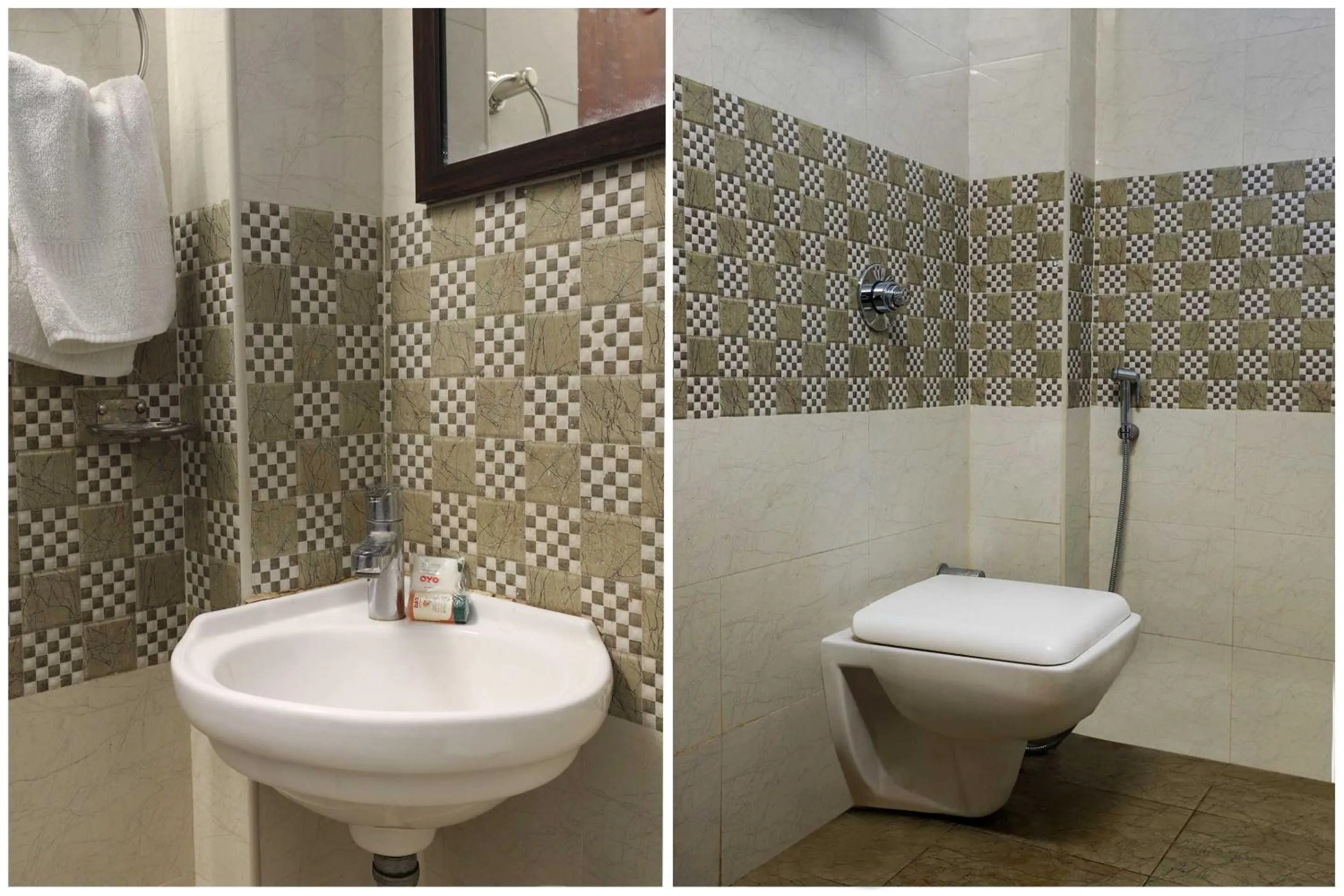 Bathroom in Hotel O Sr Residency