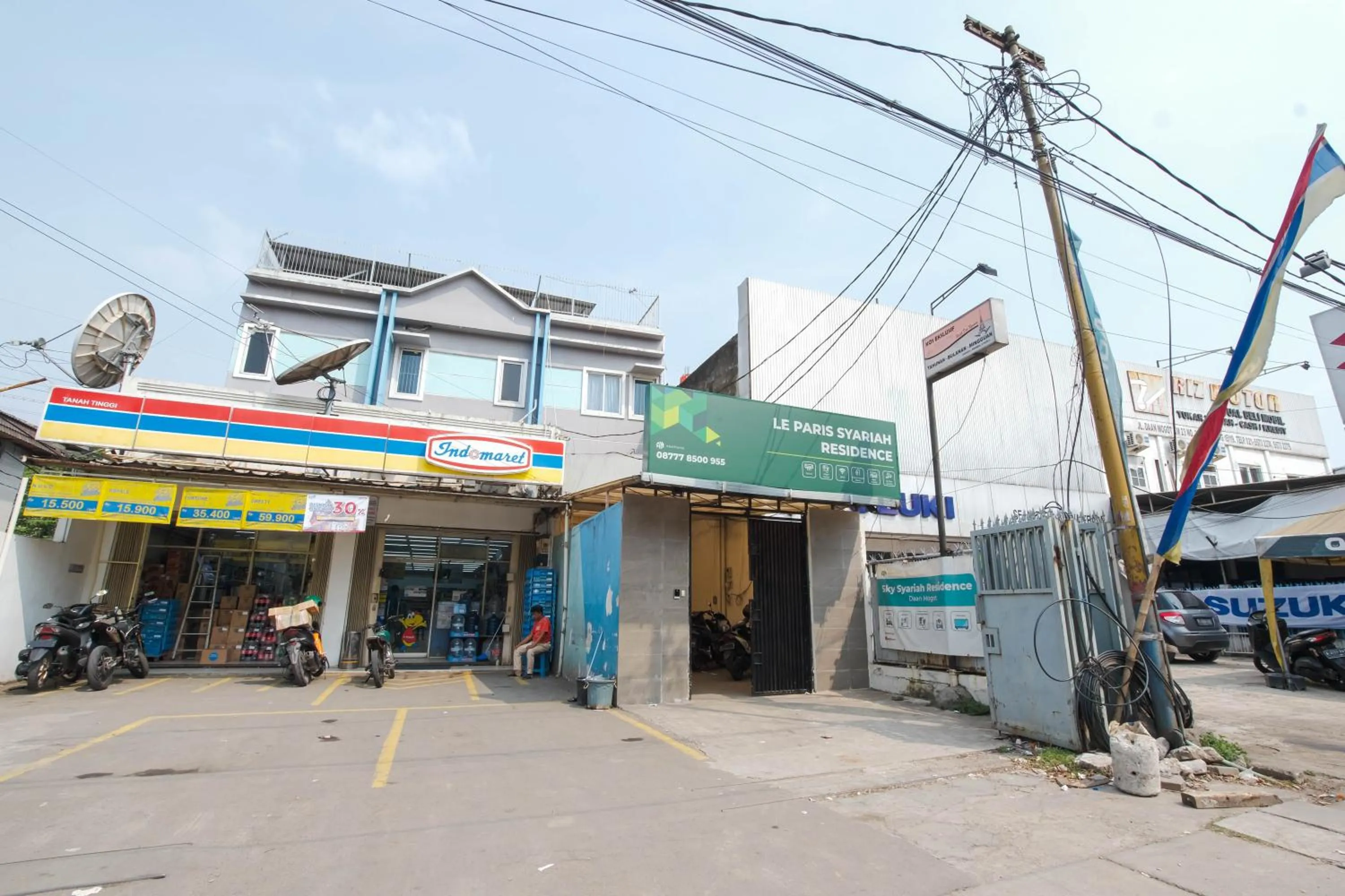 Property building in Le Paris Syariah Residence