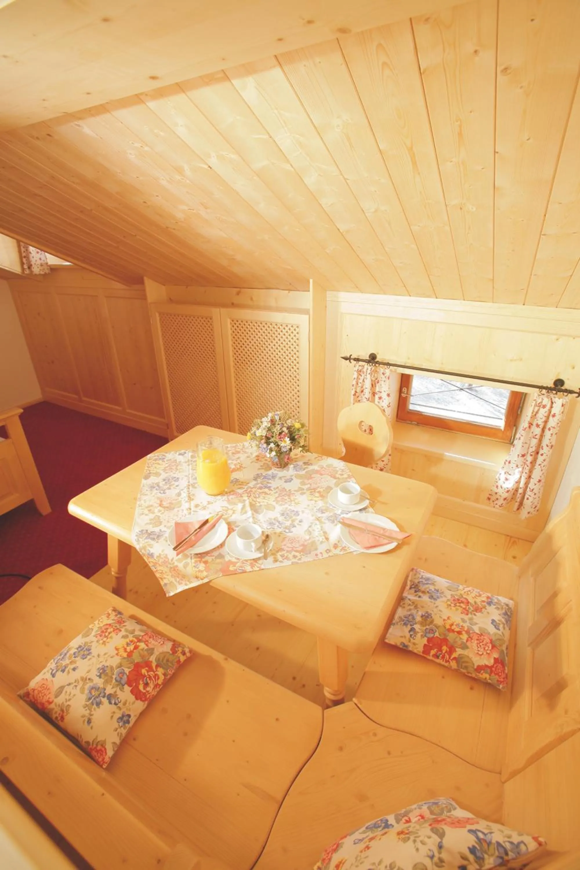 Seating area in Pension Schweizerhaus Garni