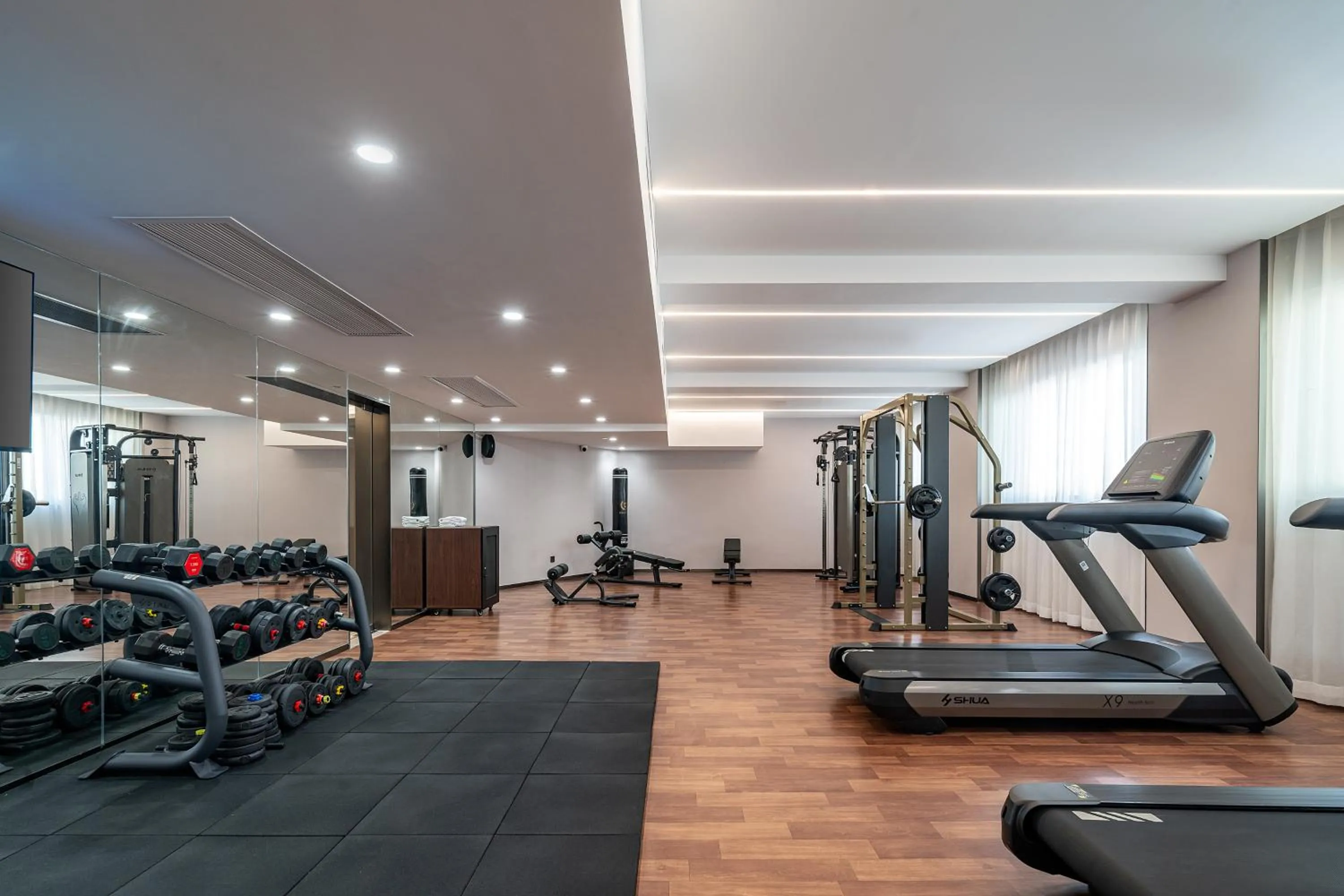 Fitness centre/facilities in Holiday Inn Express Xiamen LuShan