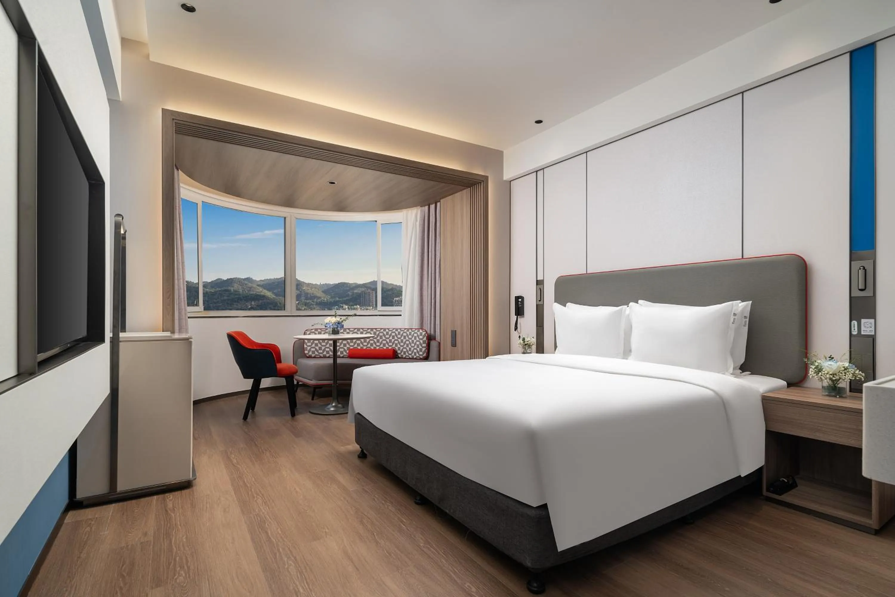Bedroom, Bed in Holiday Inn Express Xiamen LuShan