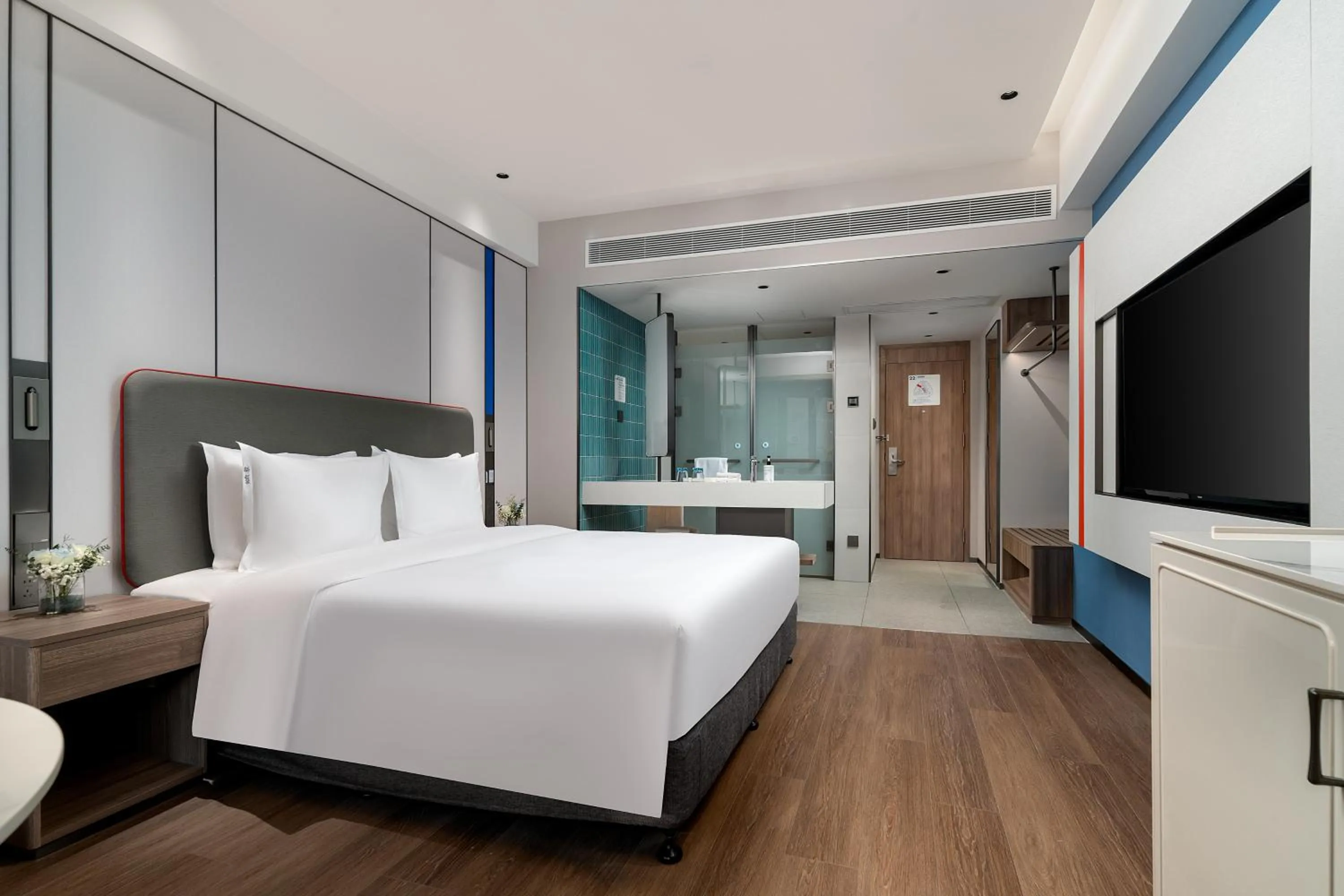 Bedroom, Bed in Holiday Inn Express Xiamen LuShan
