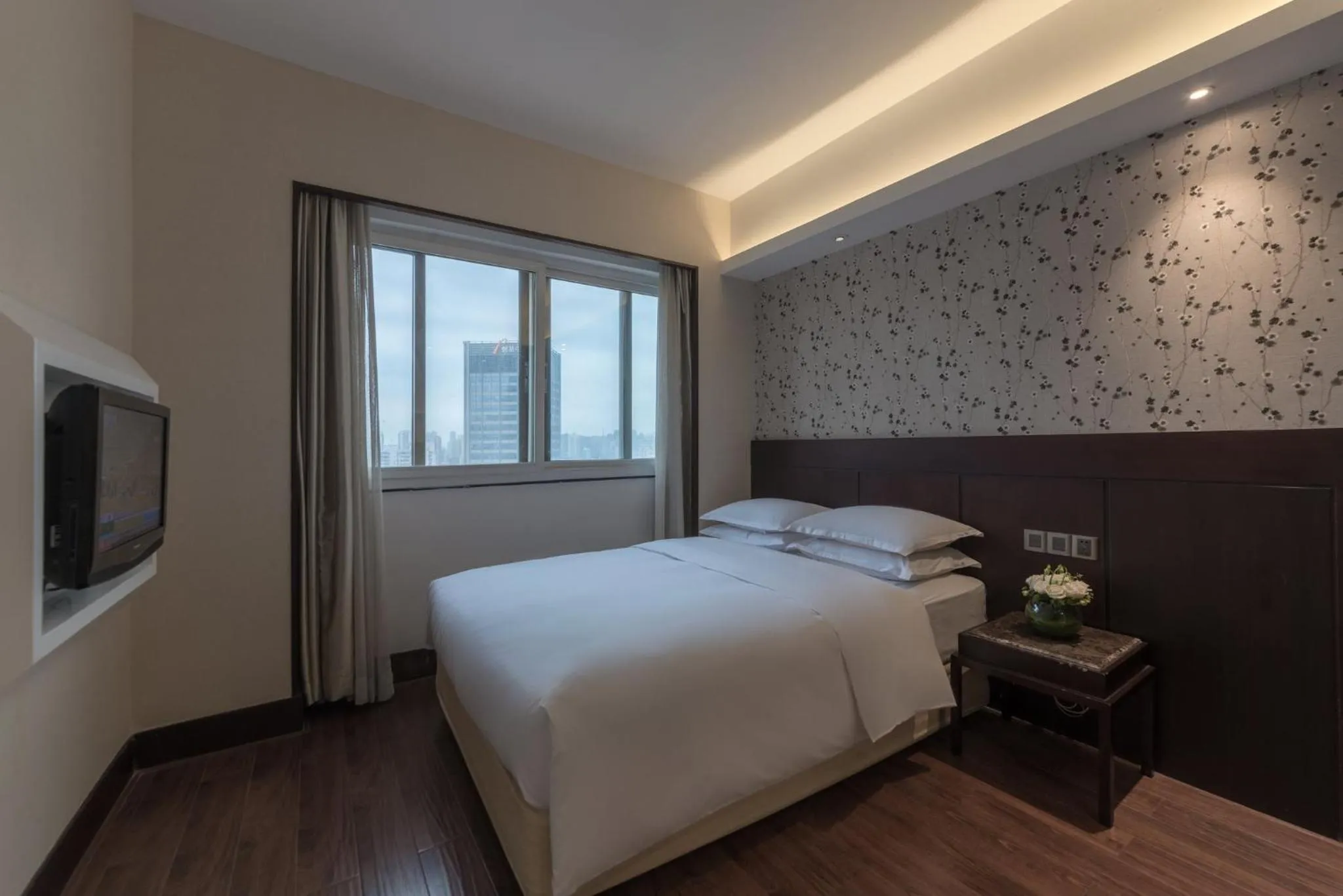 Photo of the whole room, Bed in Holiday Inn Express Xiamen LuShan