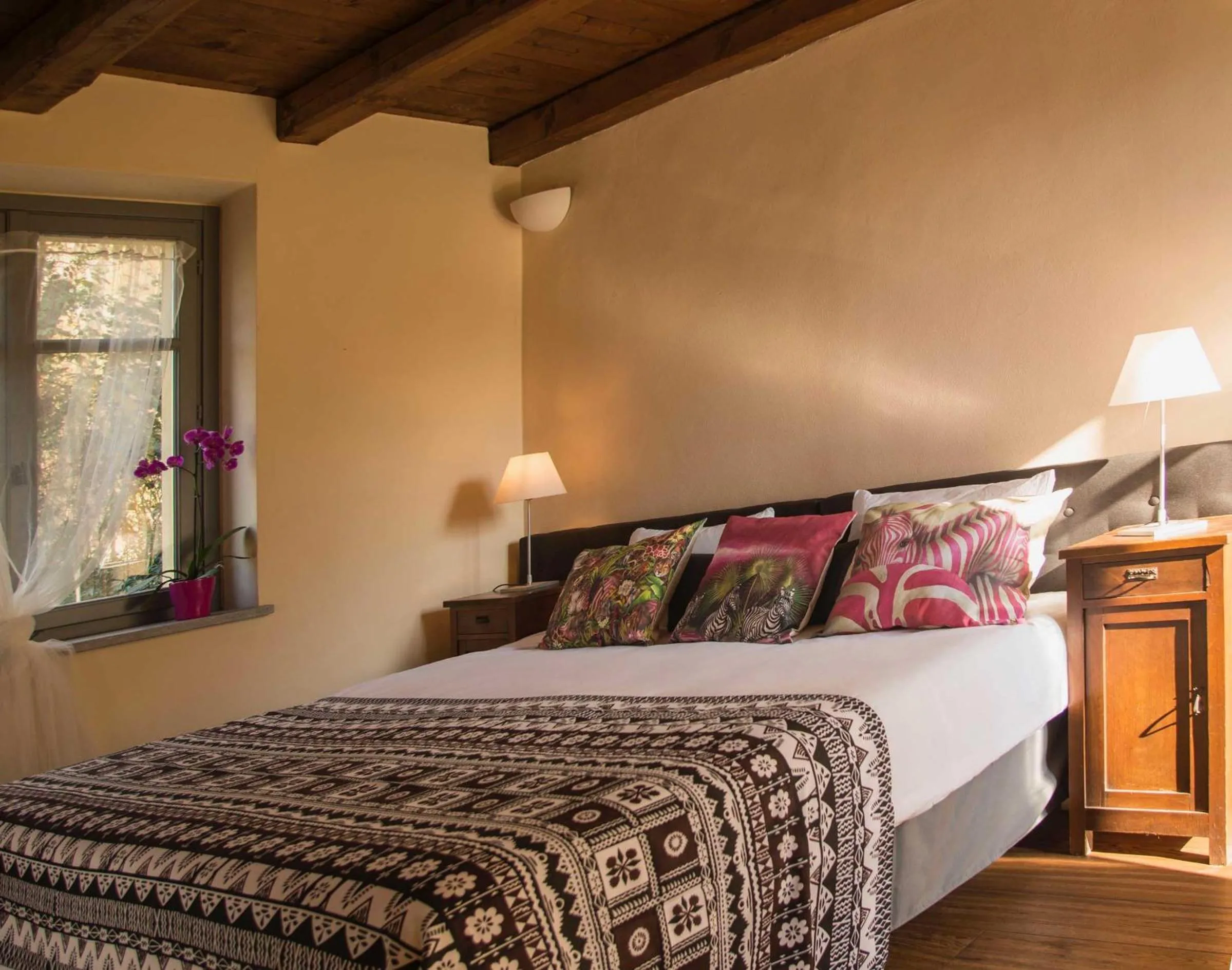 Bed in Cascina Canée