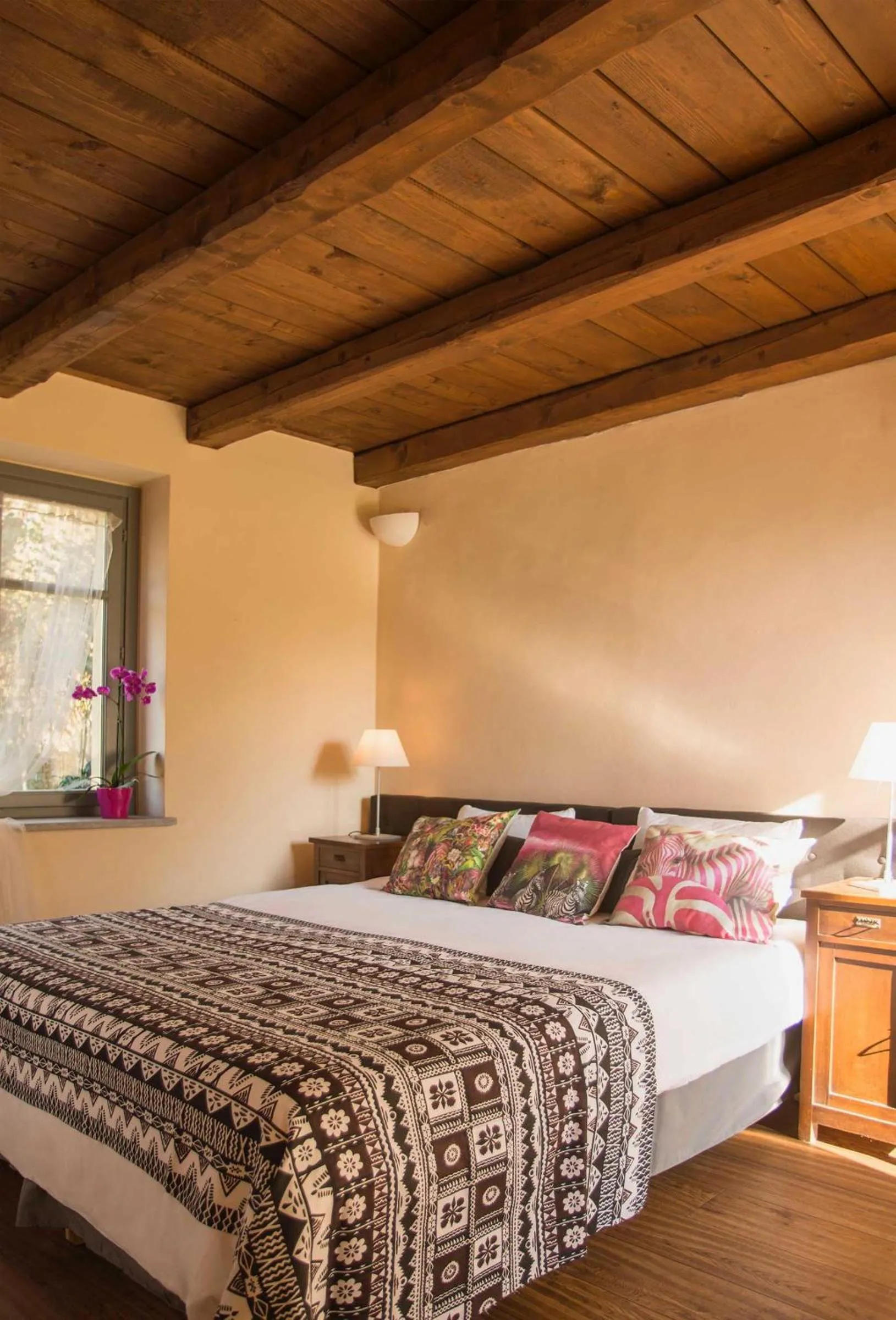 Bed in Cascina Canée