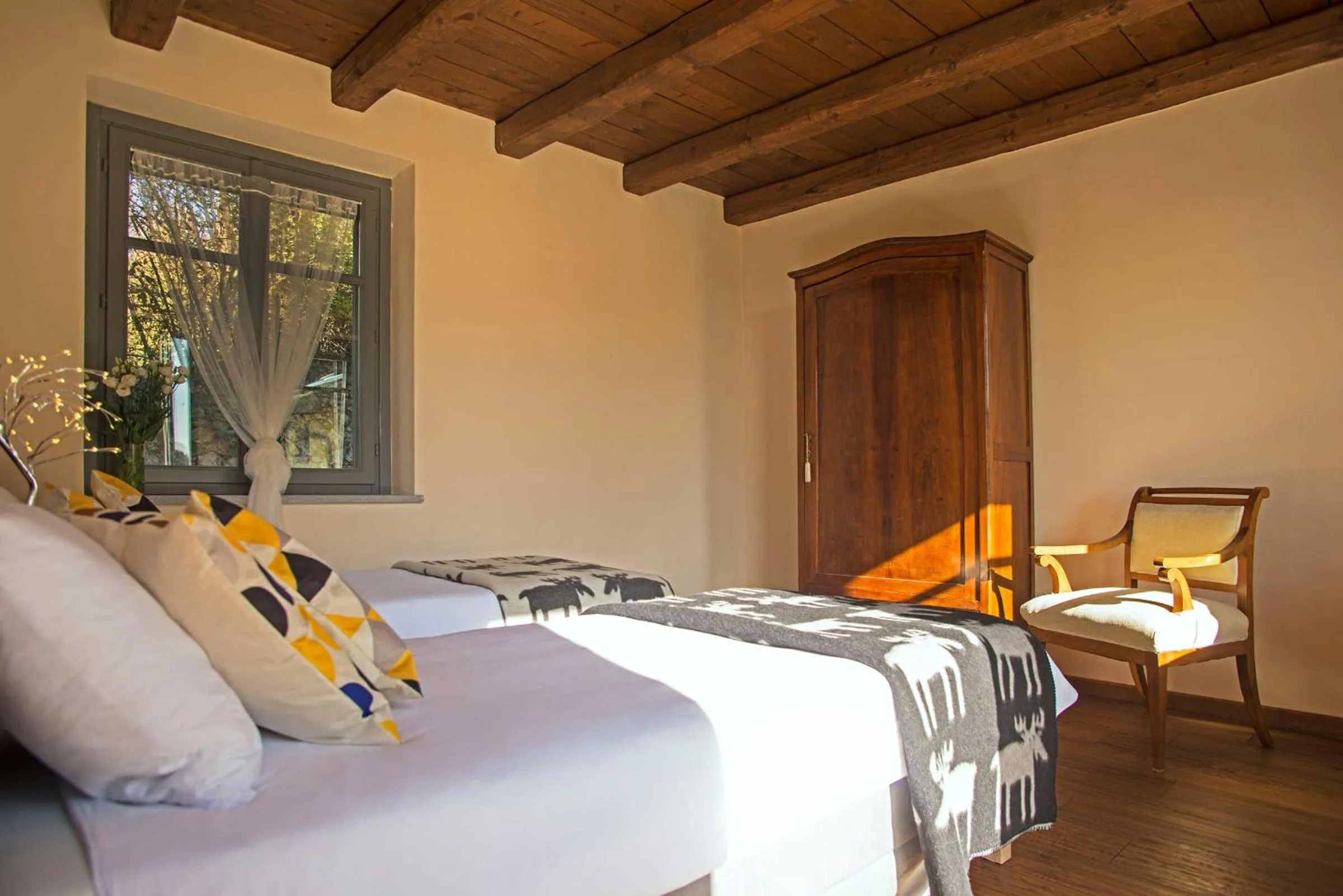 Bed in Cascina Canée