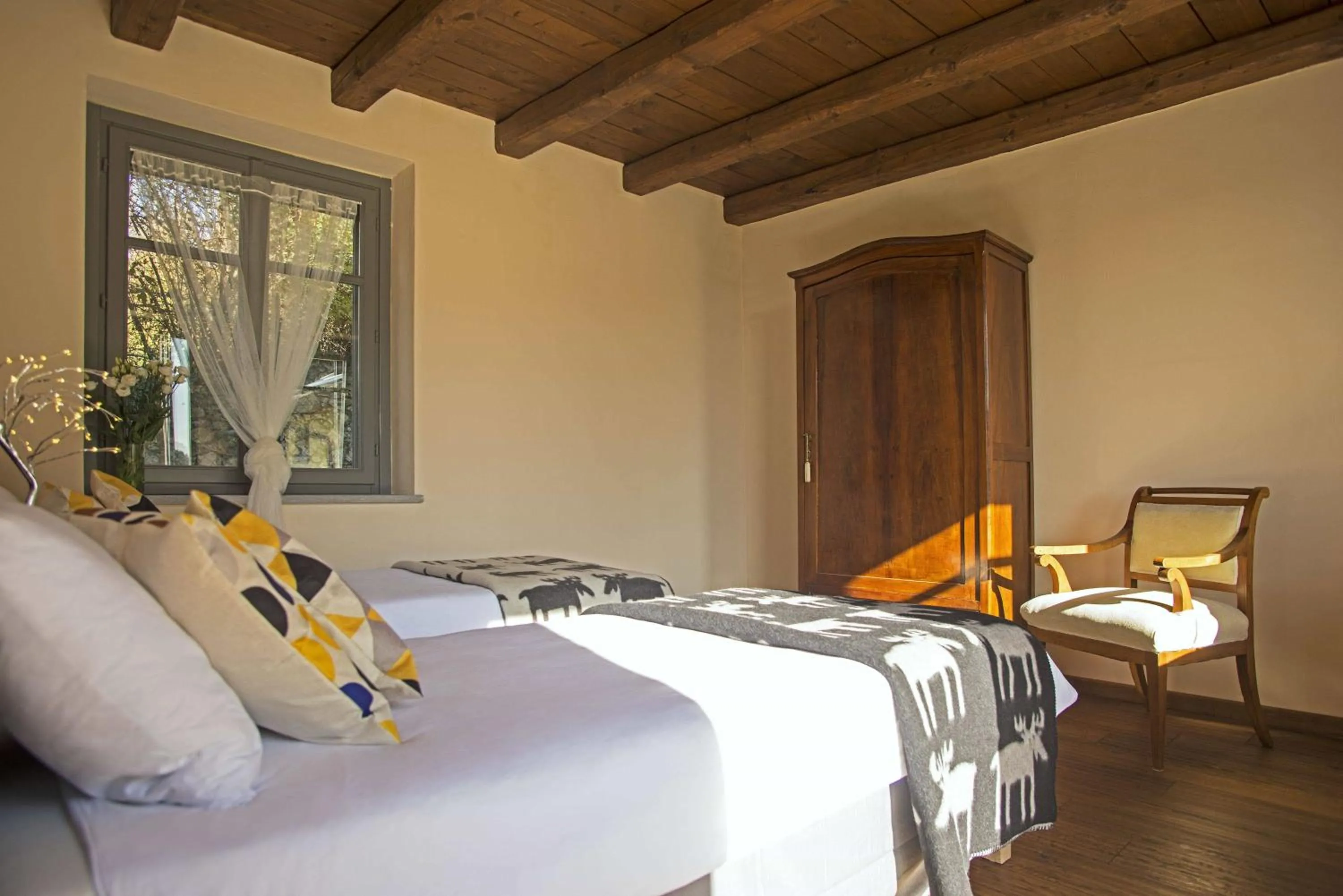 Bed in Cascina Canée