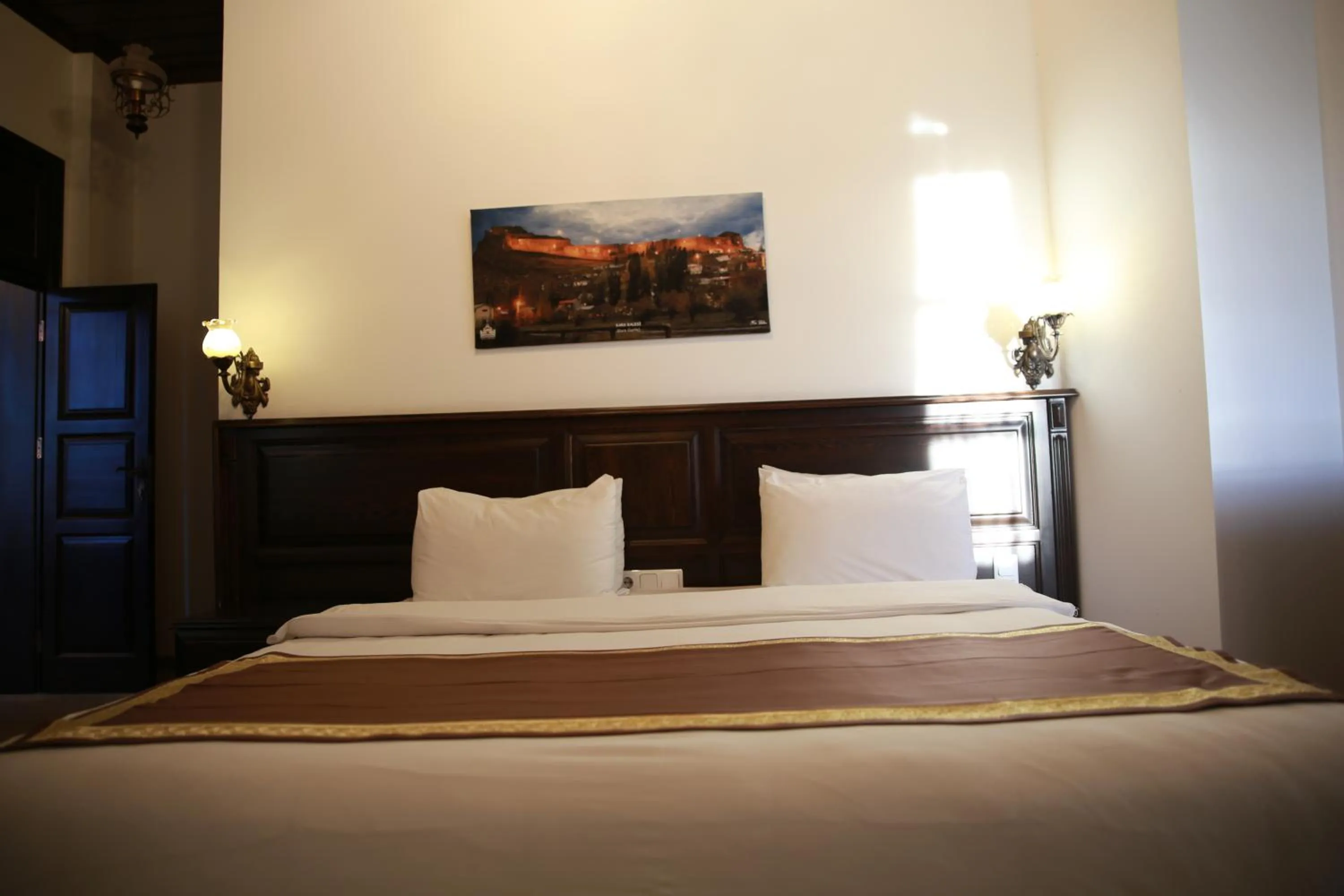 Bed in Cheltikov Hotel