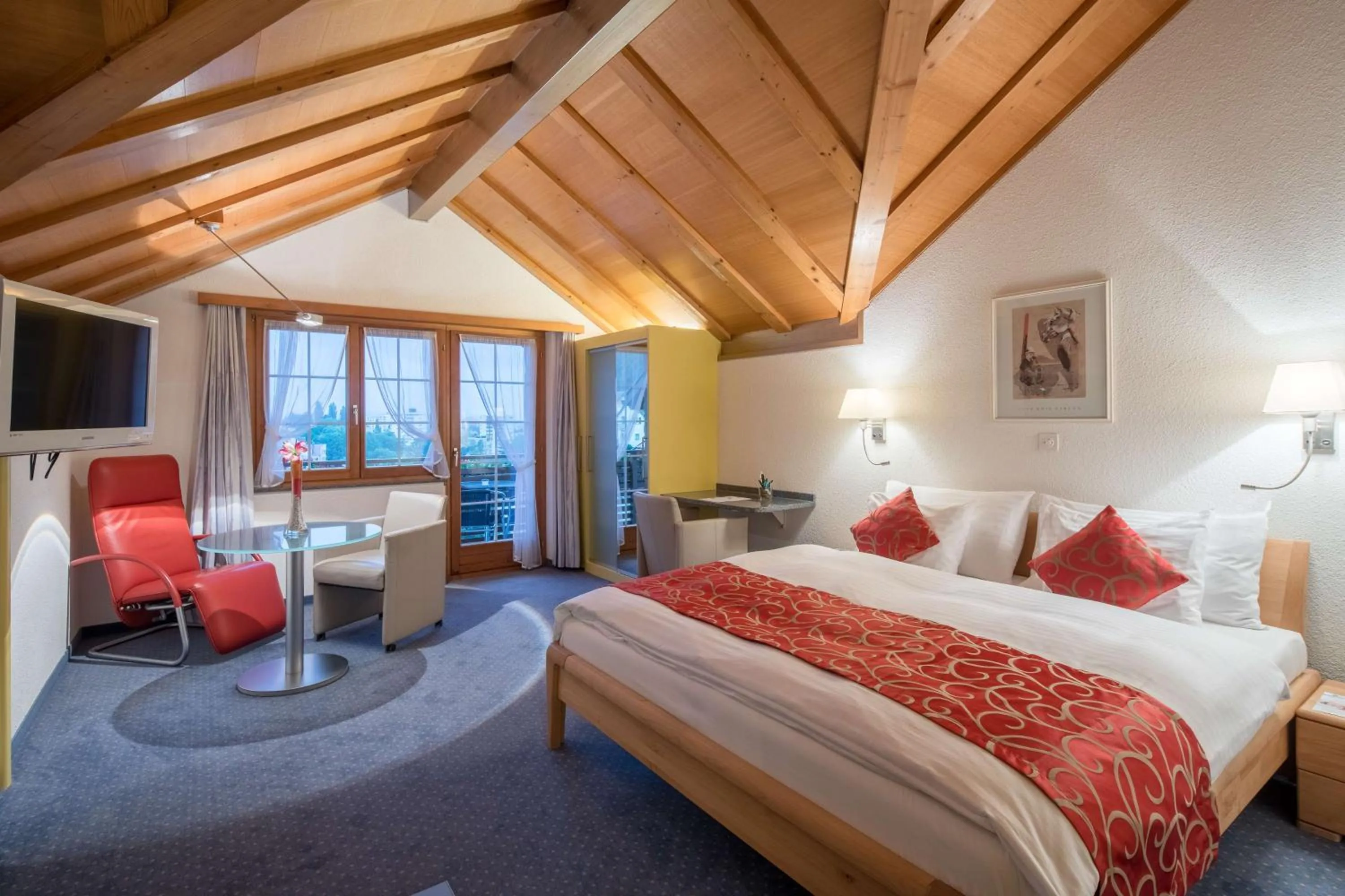 Bedroom, Bed in Best Western Hotel Rebstock