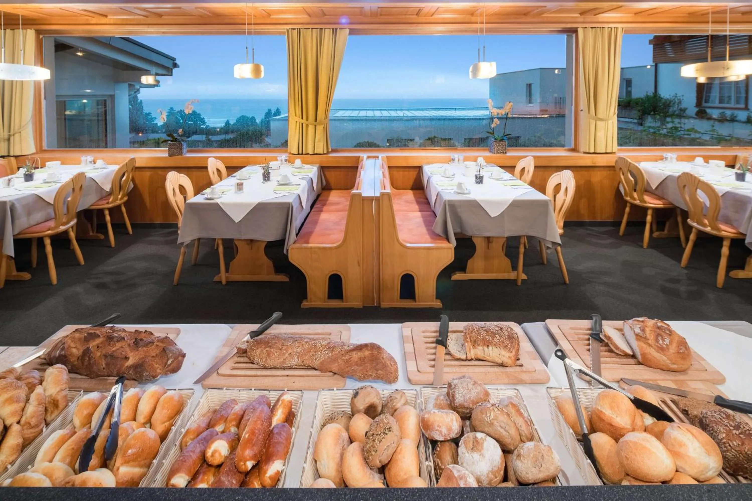 Breakfast in Best Western Hotel Rebstock