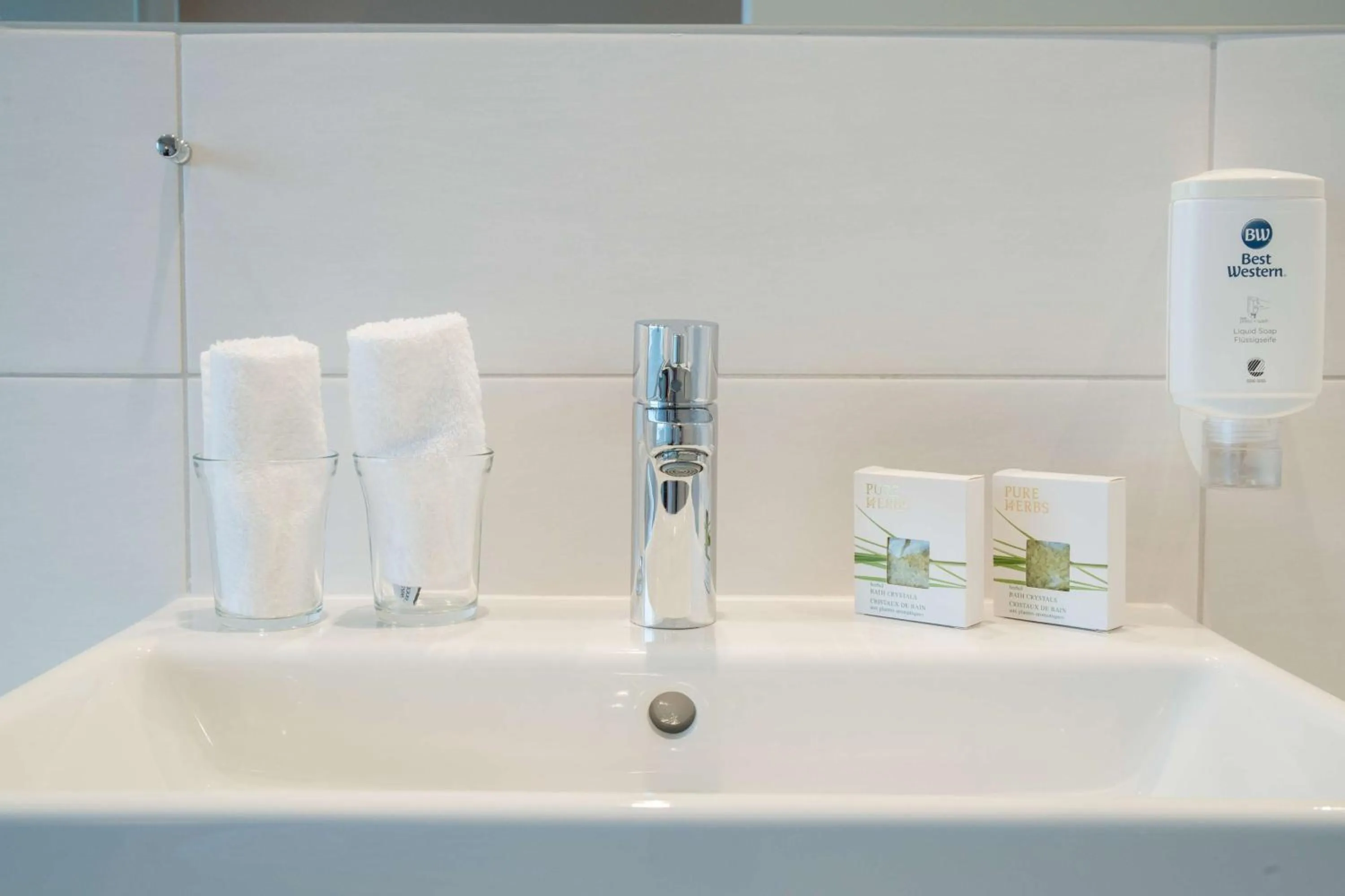 Bathroom in Best Western Hotel Rebstock