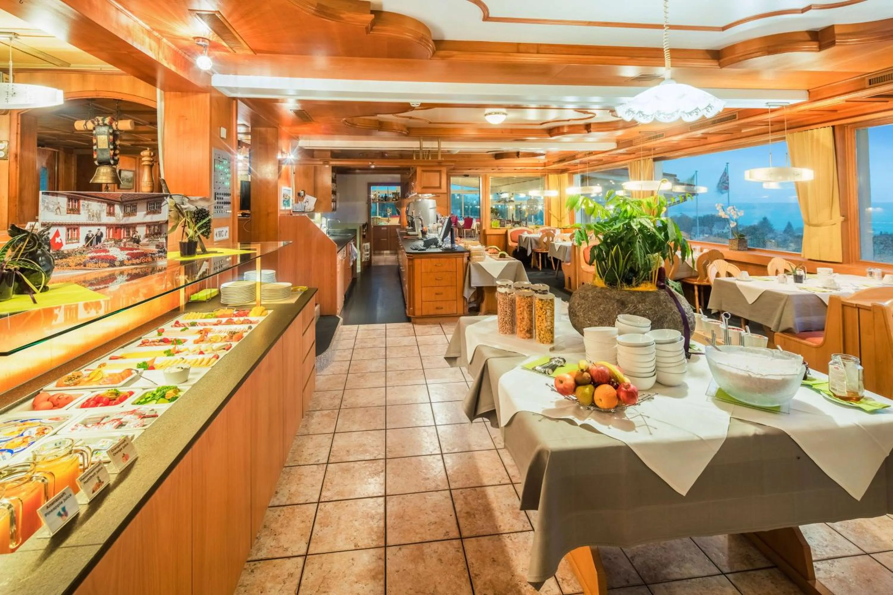 Breakfast in Best Western Hotel Rebstock