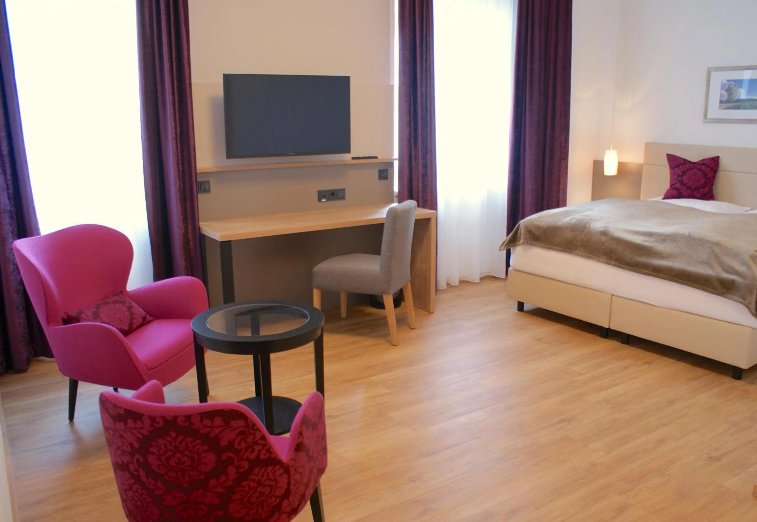 Photo of the whole room, Bed in Hotel Mühlviertler Hof