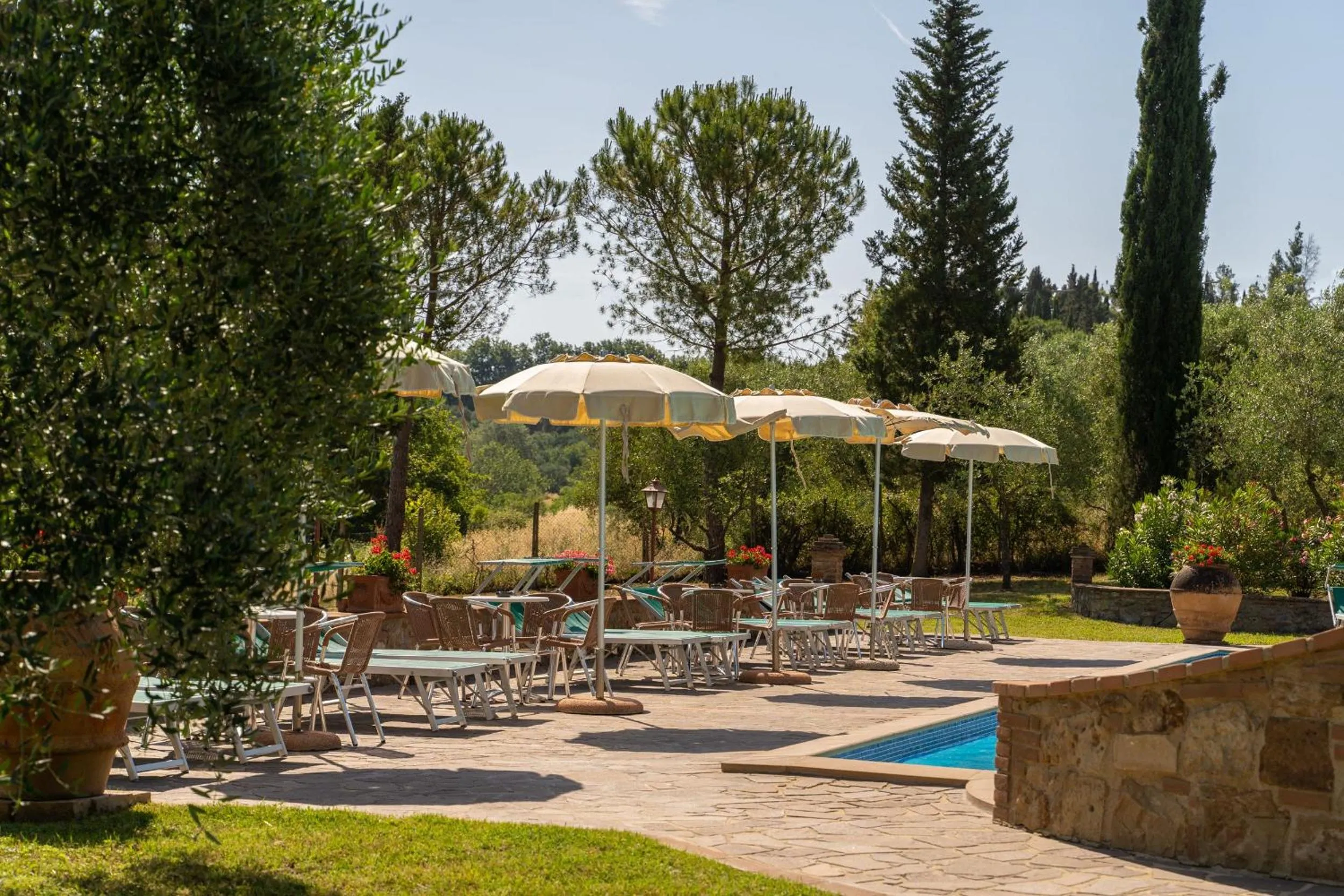 Patio in Agriturismo Canale