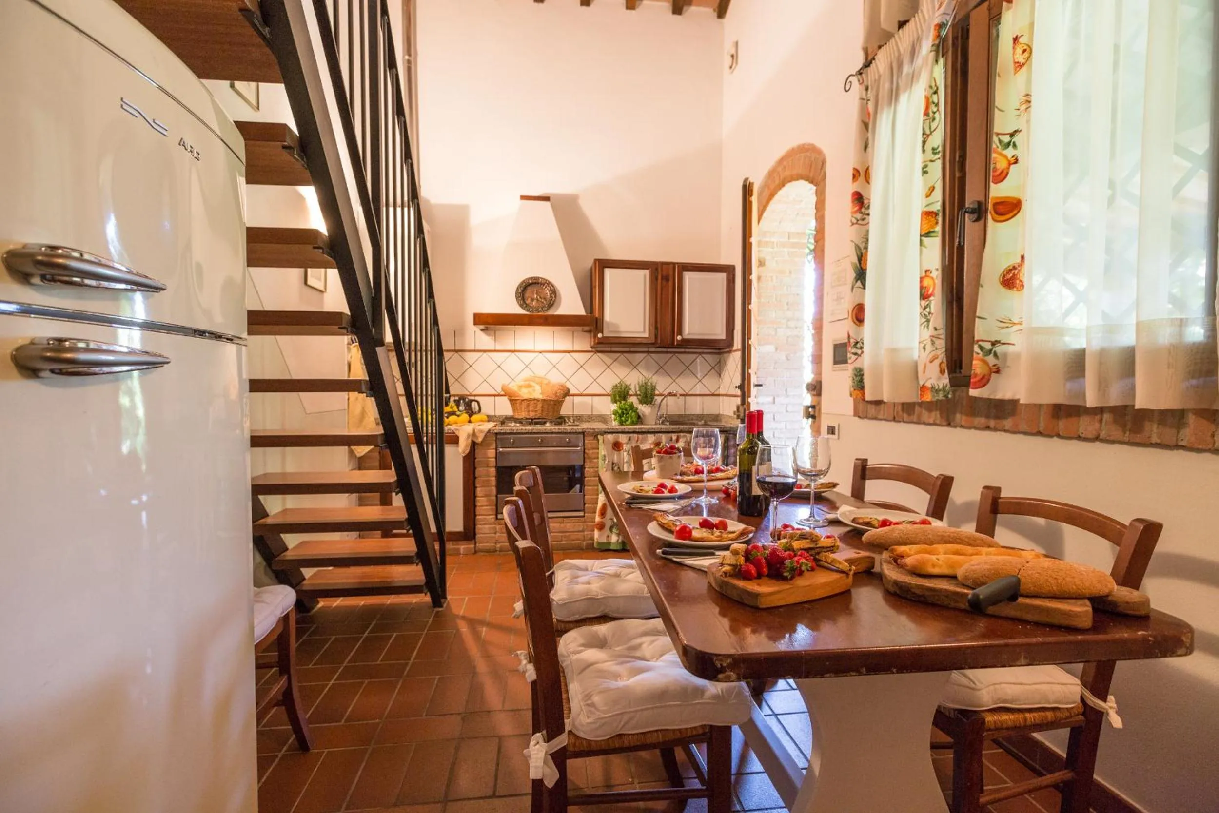 Kitchen or kitchenette in Agriturismo Canale