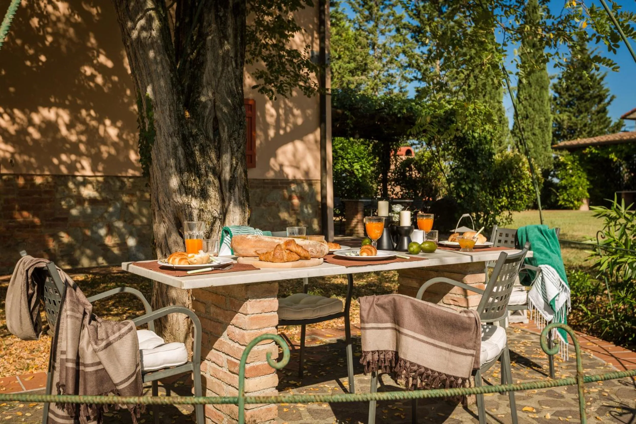 Patio in Agriturismo Canale