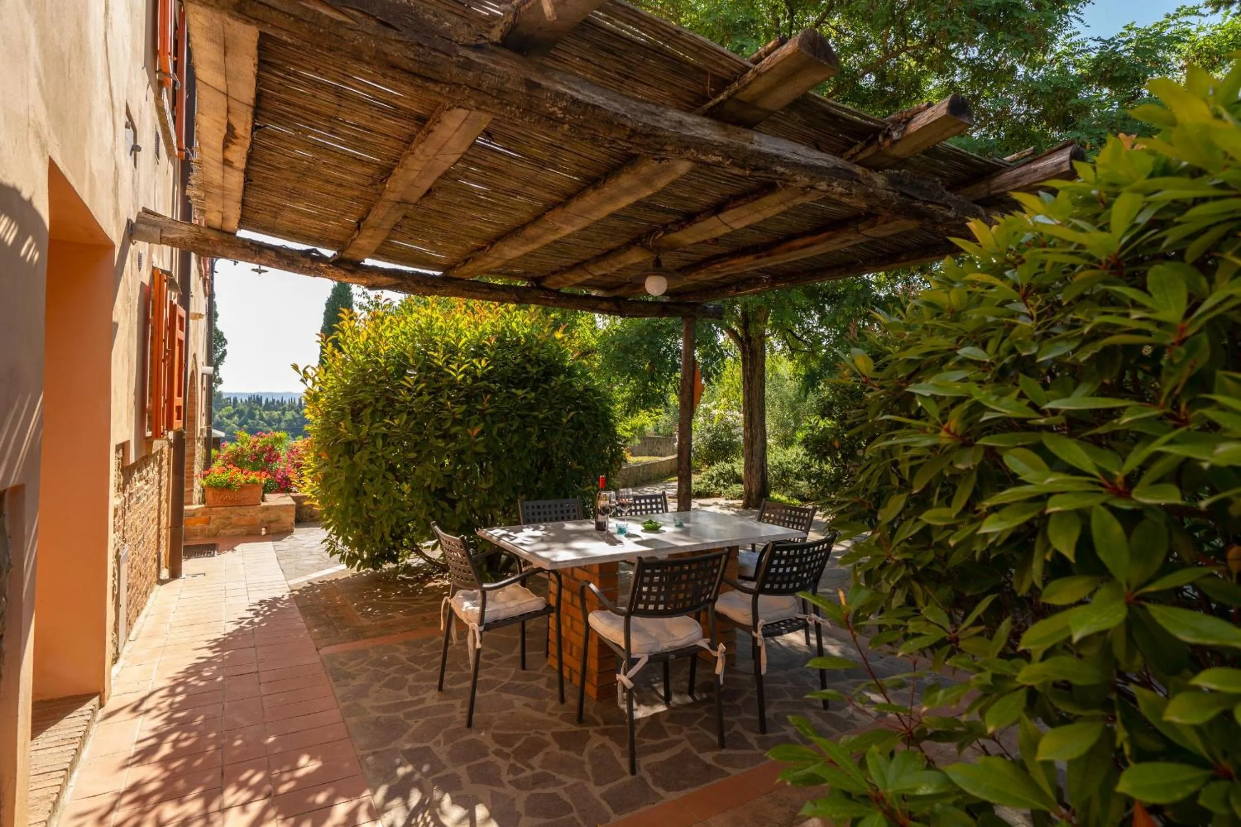 Patio in Agriturismo Canale