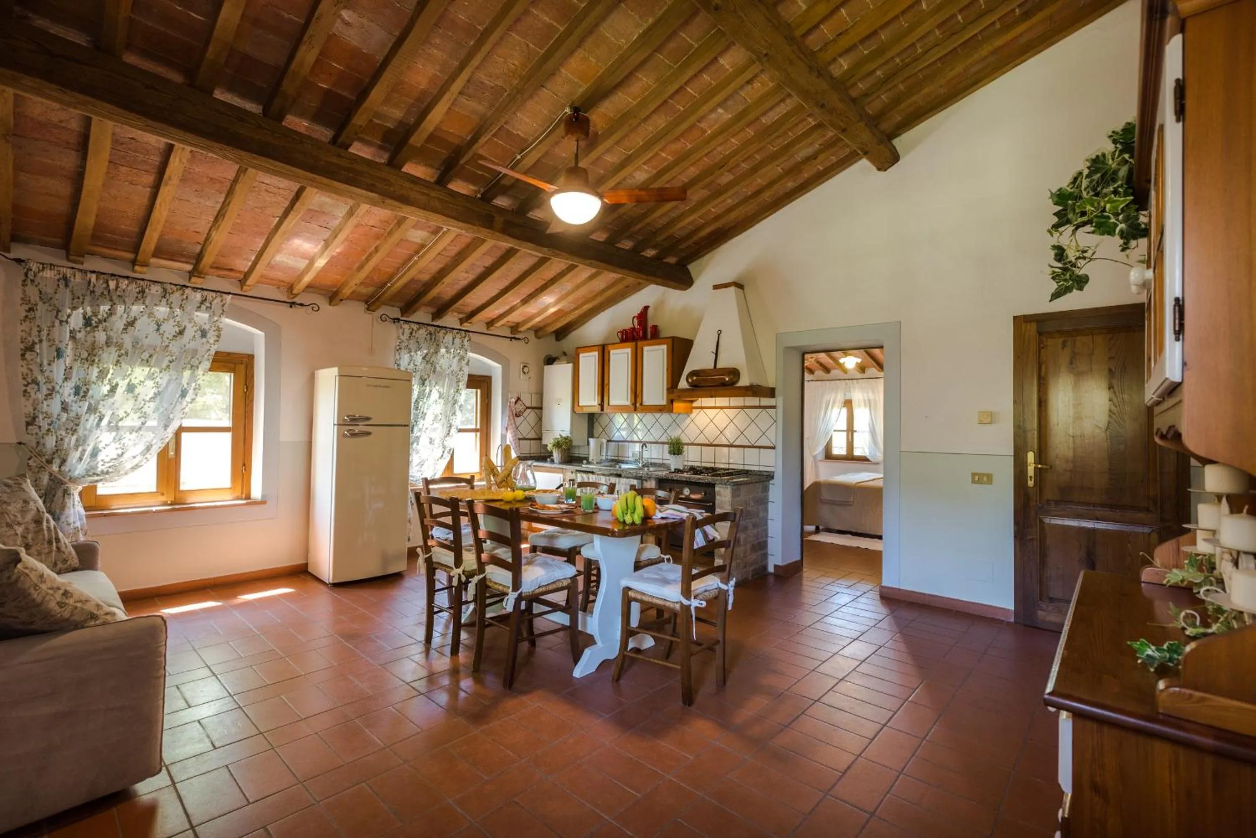 Kitchen or kitchenette in Agriturismo Canale