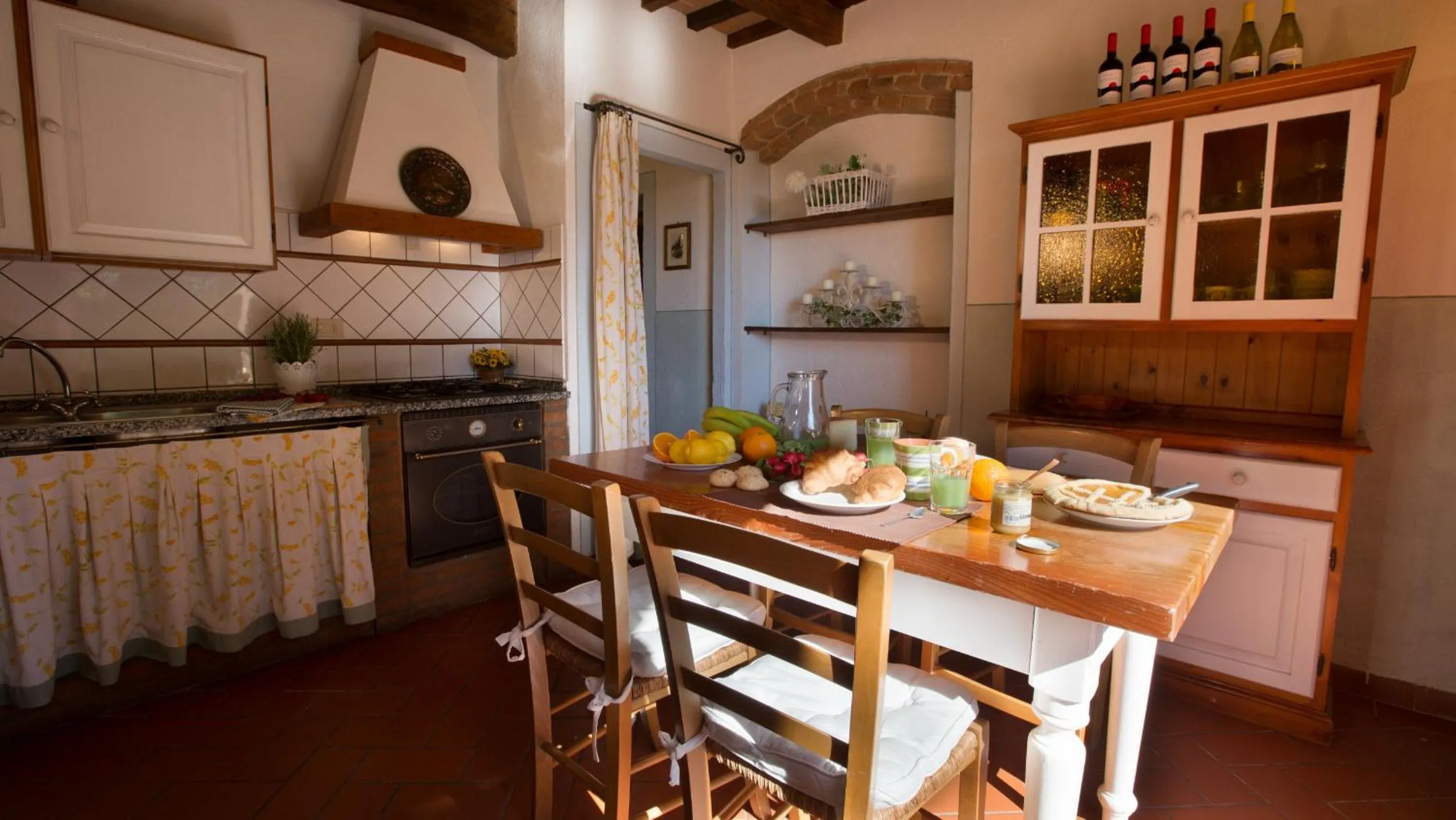 Kitchen or kitchenette in Agriturismo Canale