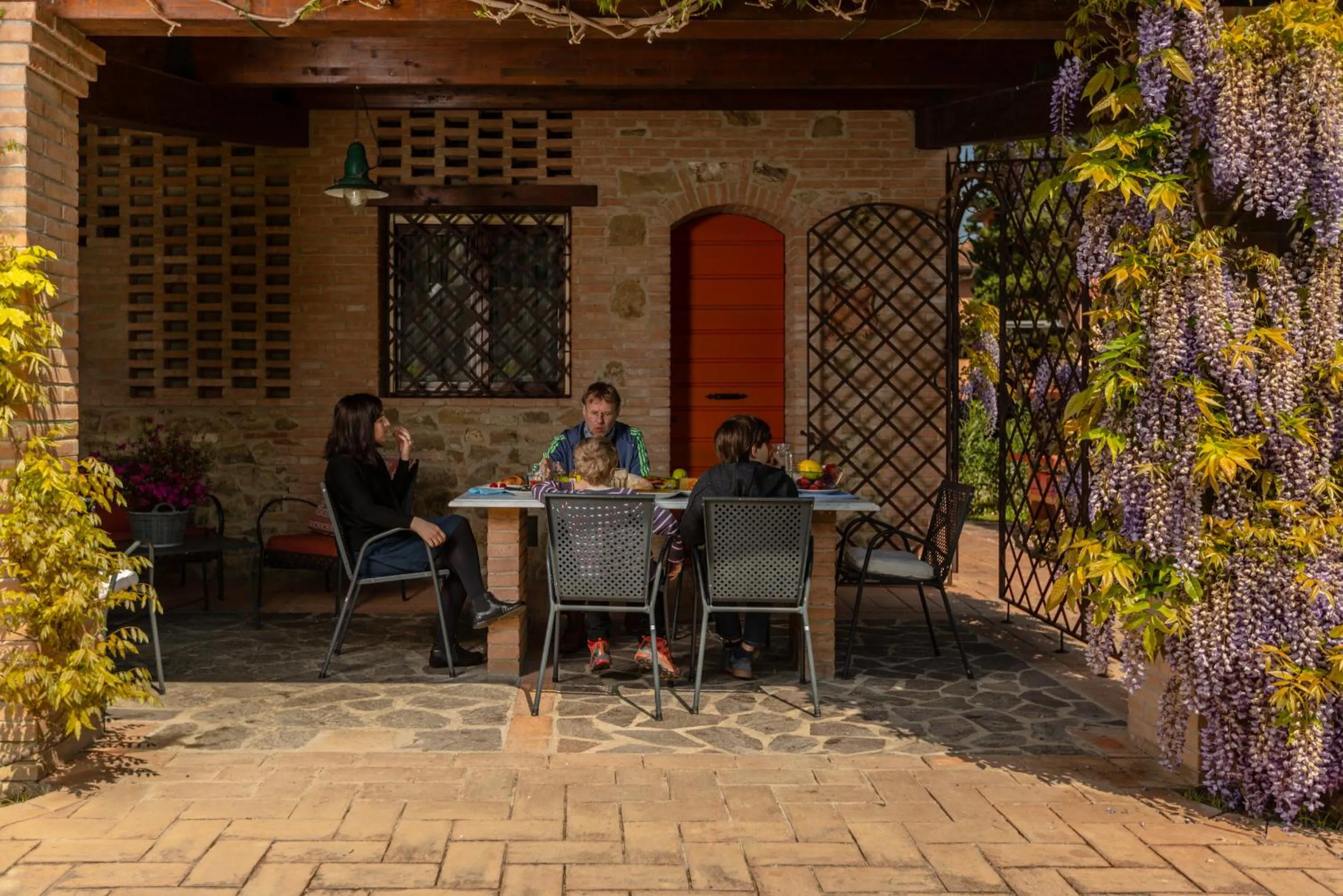Patio in Agriturismo Canale