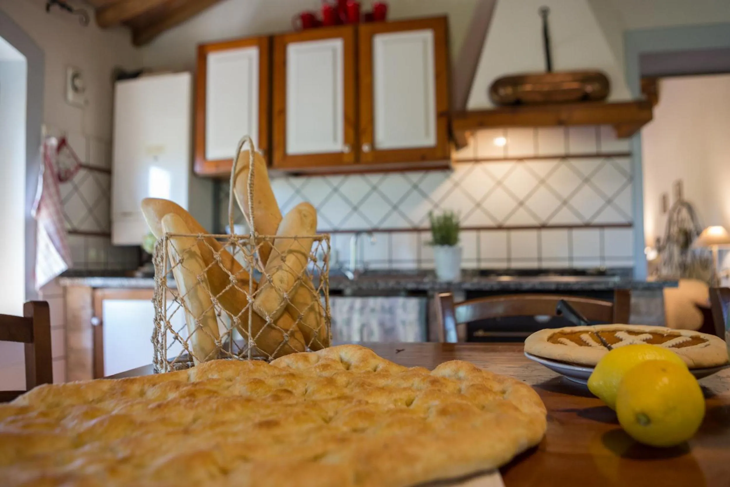 Kitchen or kitchenette in Agriturismo Canale