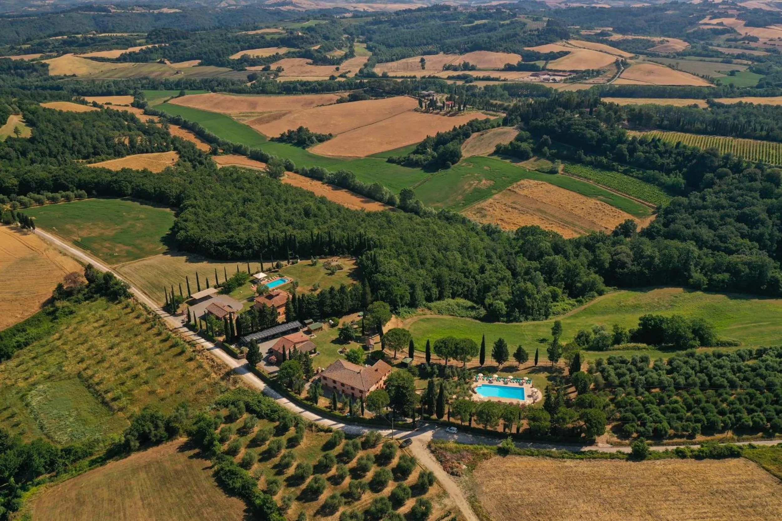 Bird's eye view in Agriturismo Canale