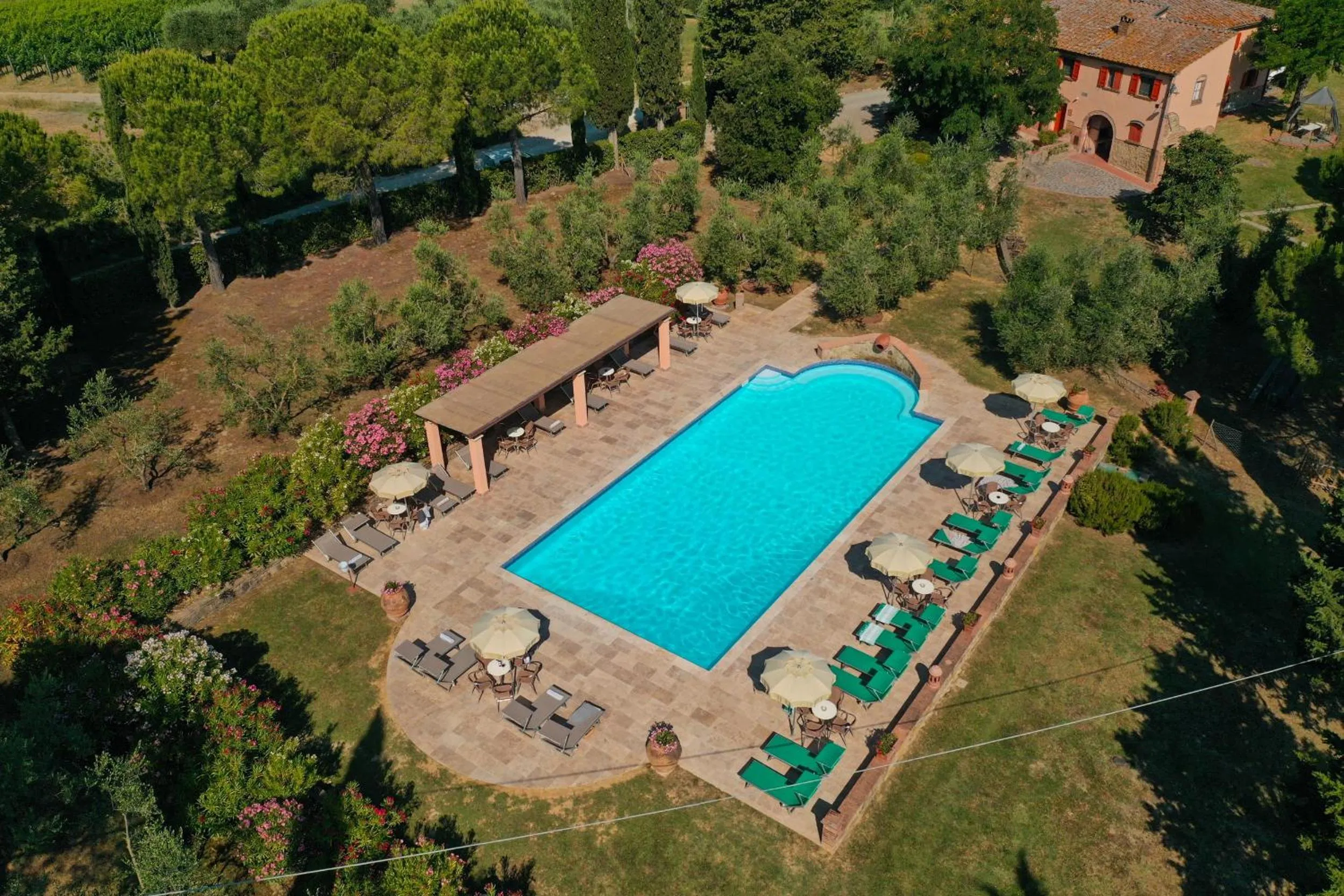 Bird's eye view in Agriturismo Canale