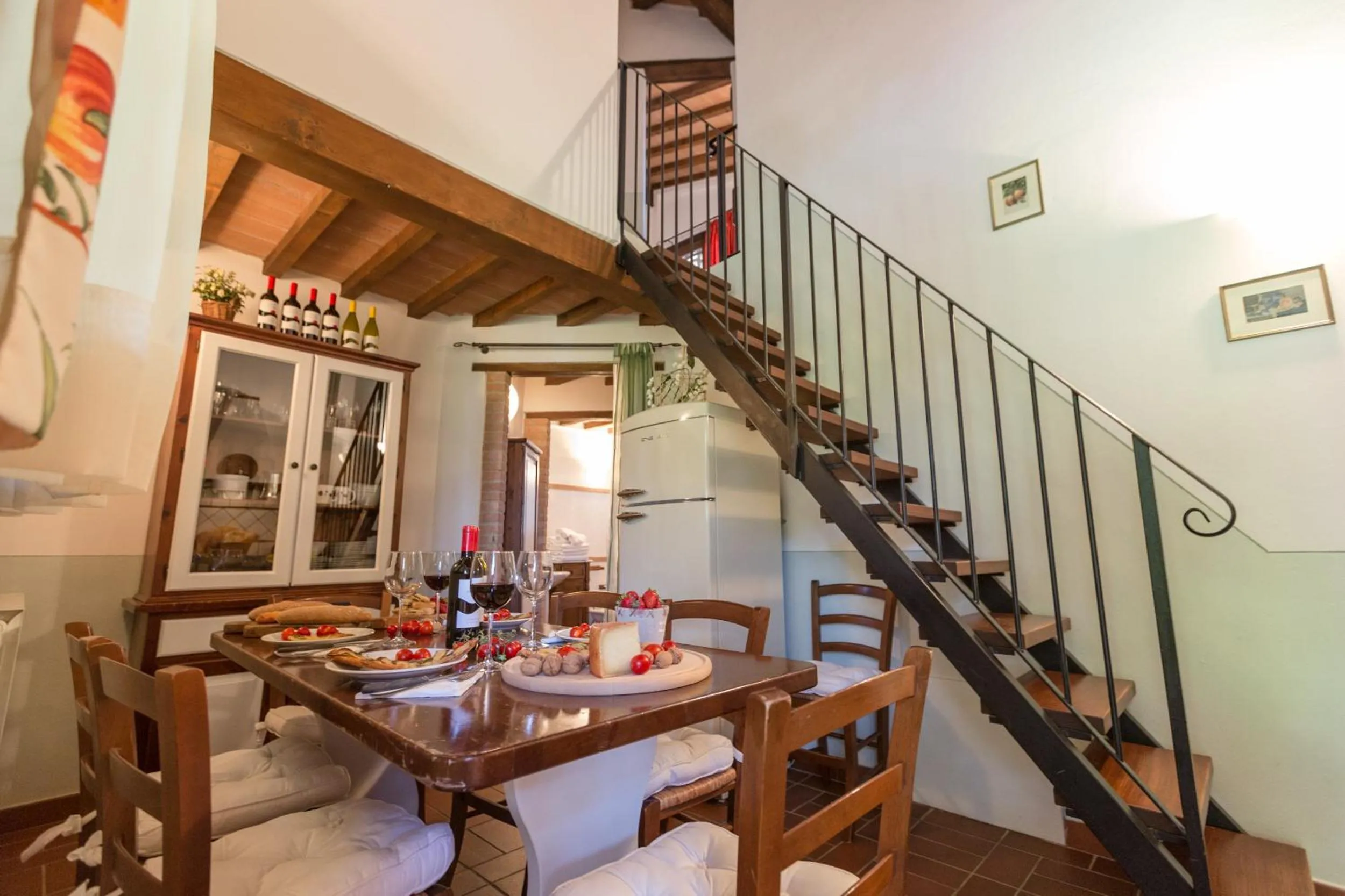 Kitchen or kitchenette in Agriturismo Canale