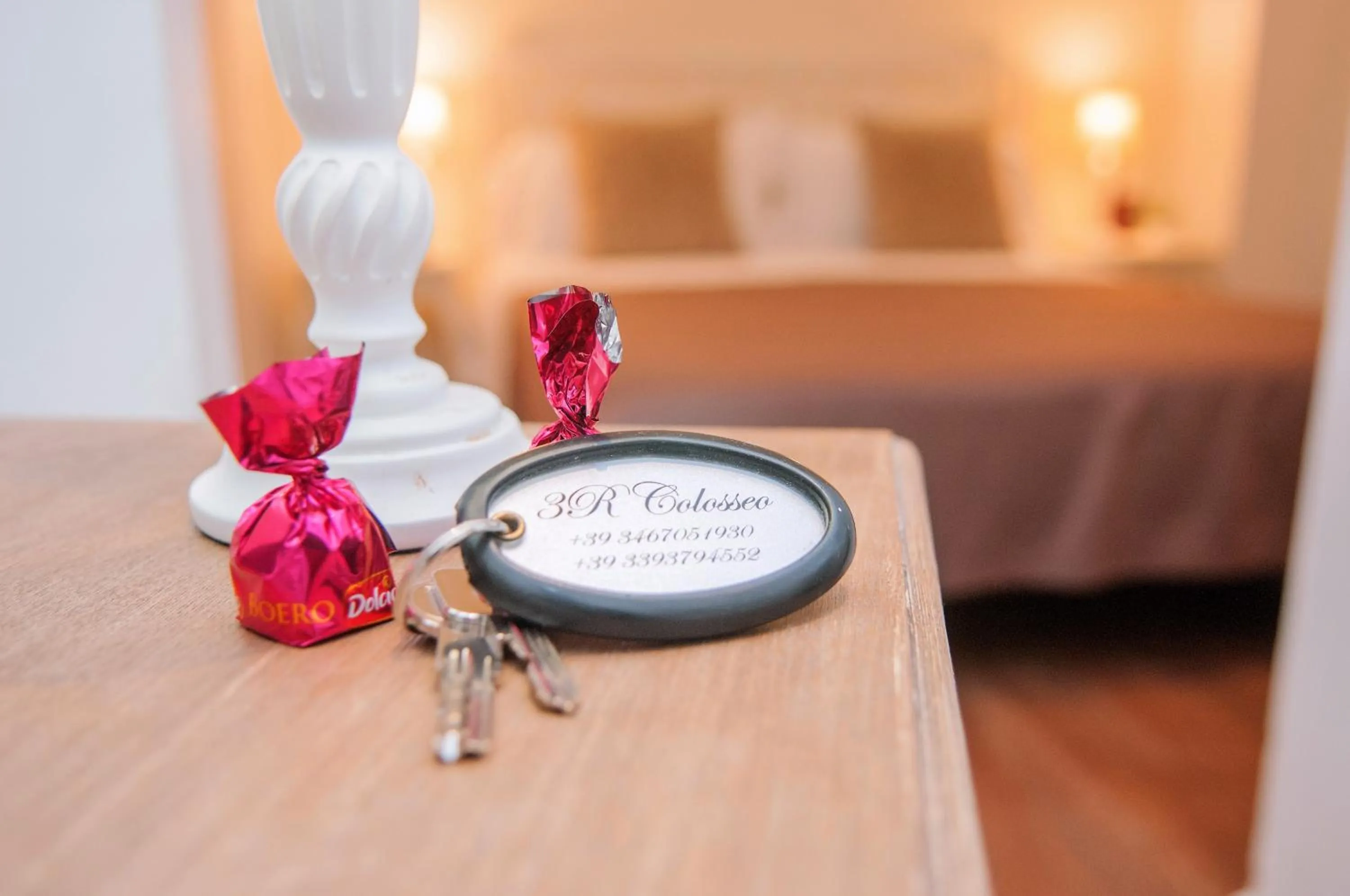 Coffee/tea facilities, Bed in Tre R Colosseo