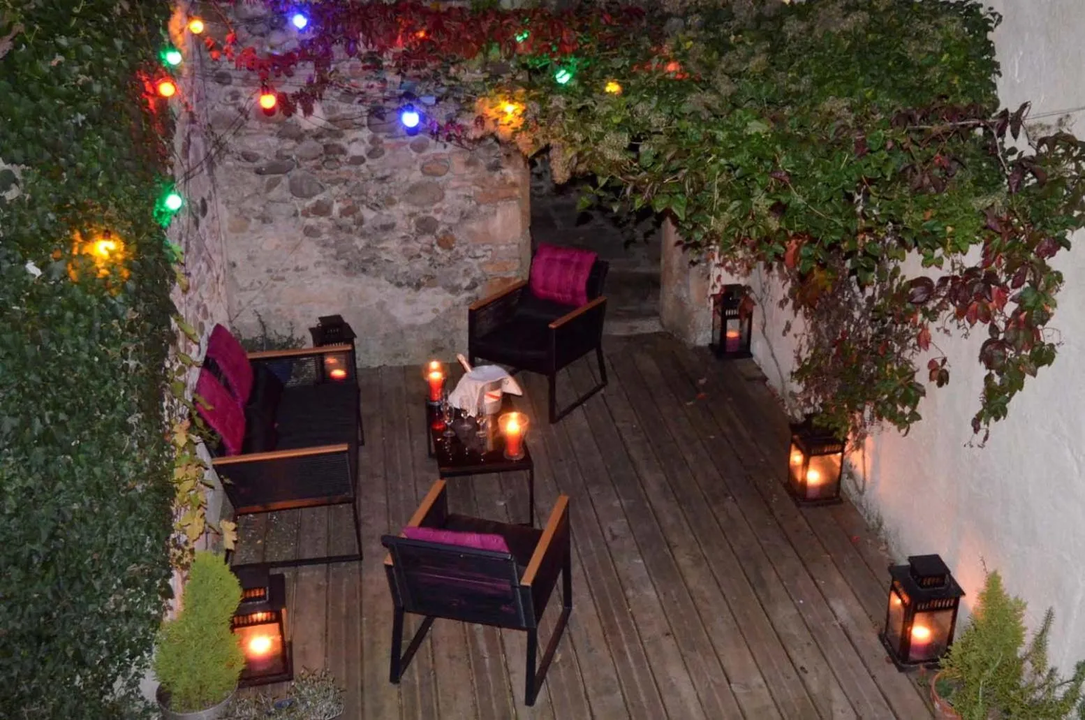 Balcony/Terrace in Domaine de la Castagnère