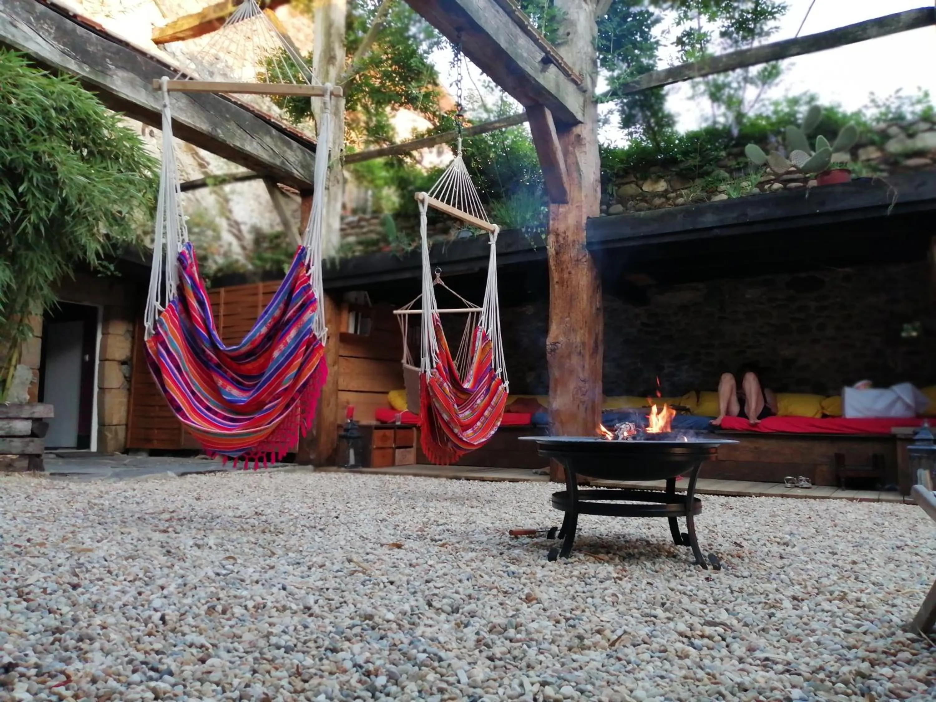 Patio in Domaine de la Castagnère
