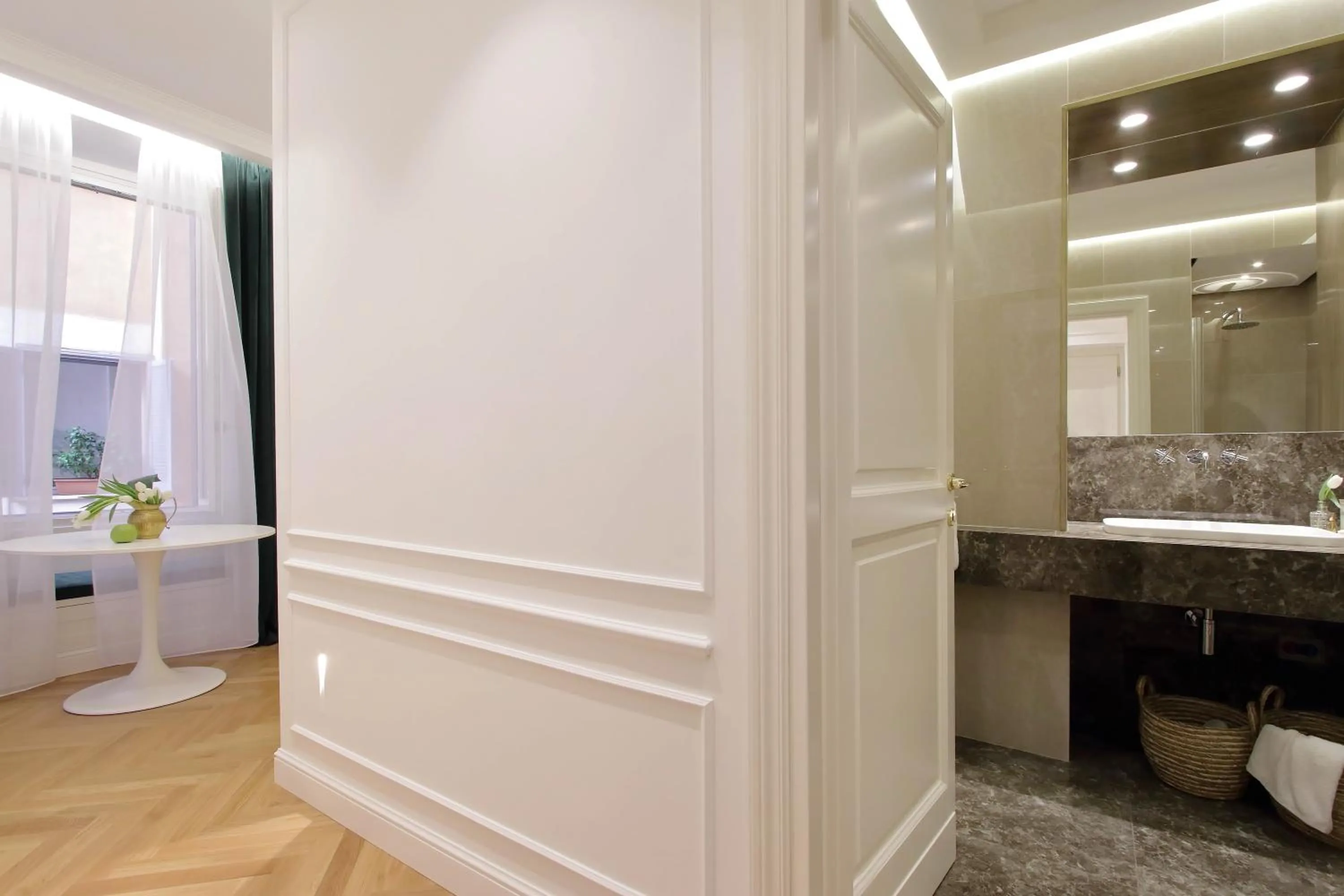 Bathroom in Domna Luxury Suites