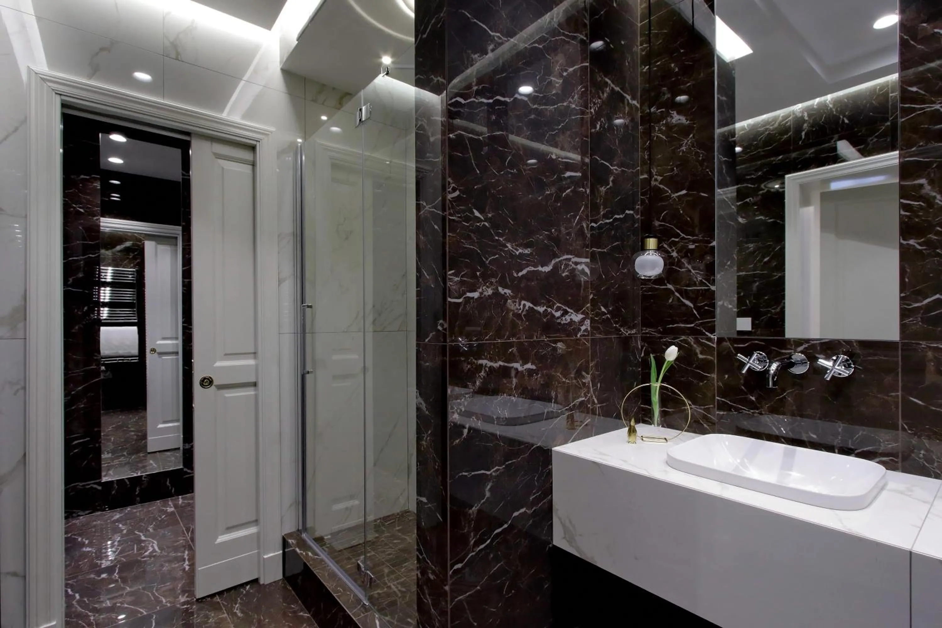 Bathroom in Domna Luxury Suites