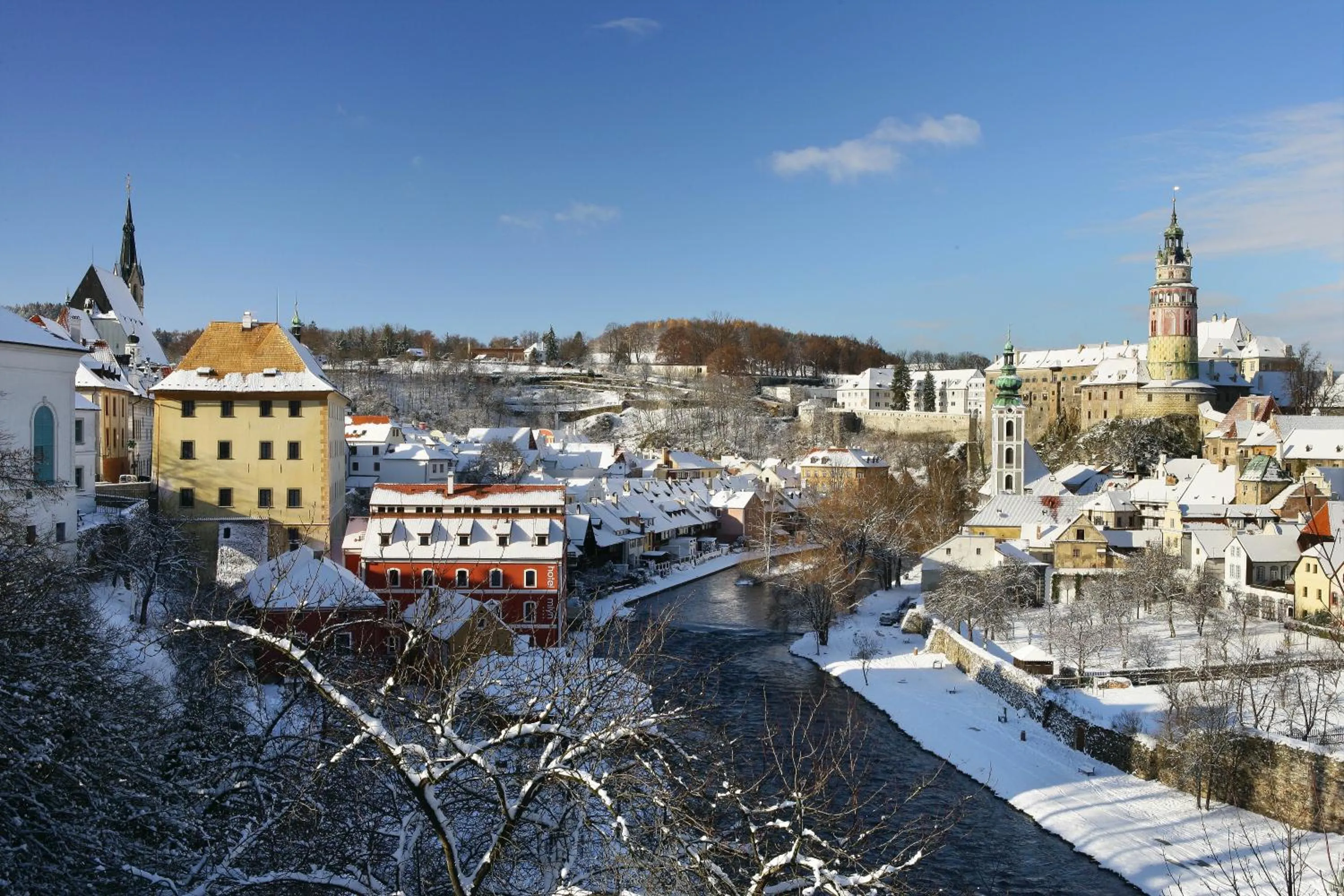 Winter in Hotel Mlýn