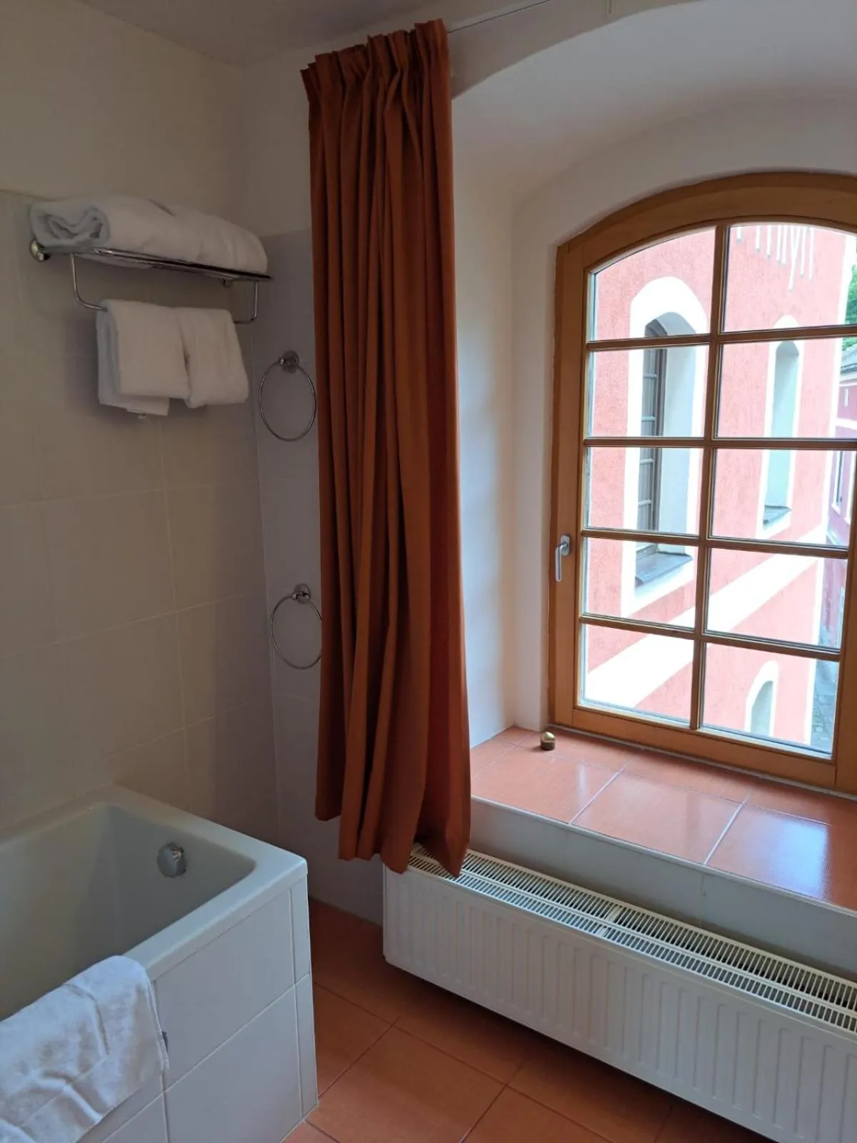 Bathroom in Hotel Mlýn