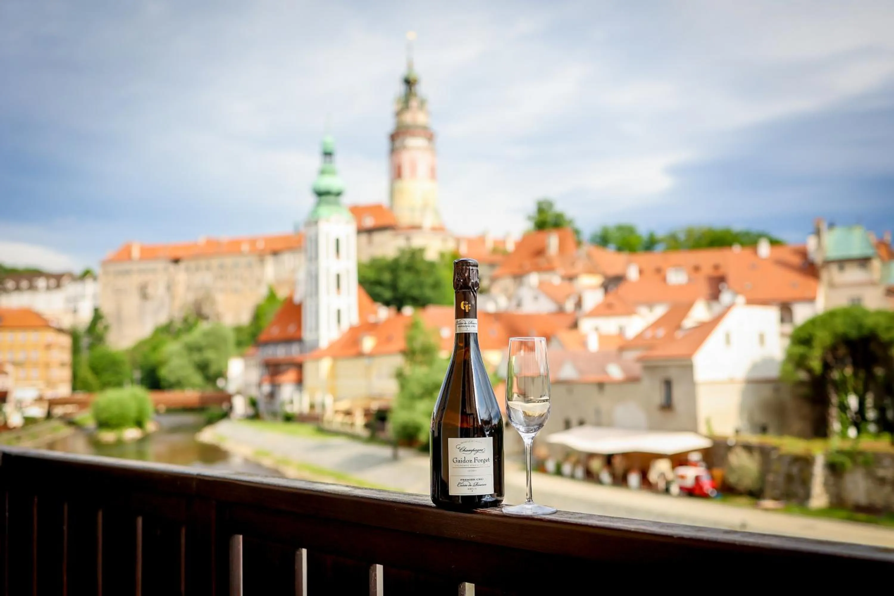 City view in Hotel Mlýn