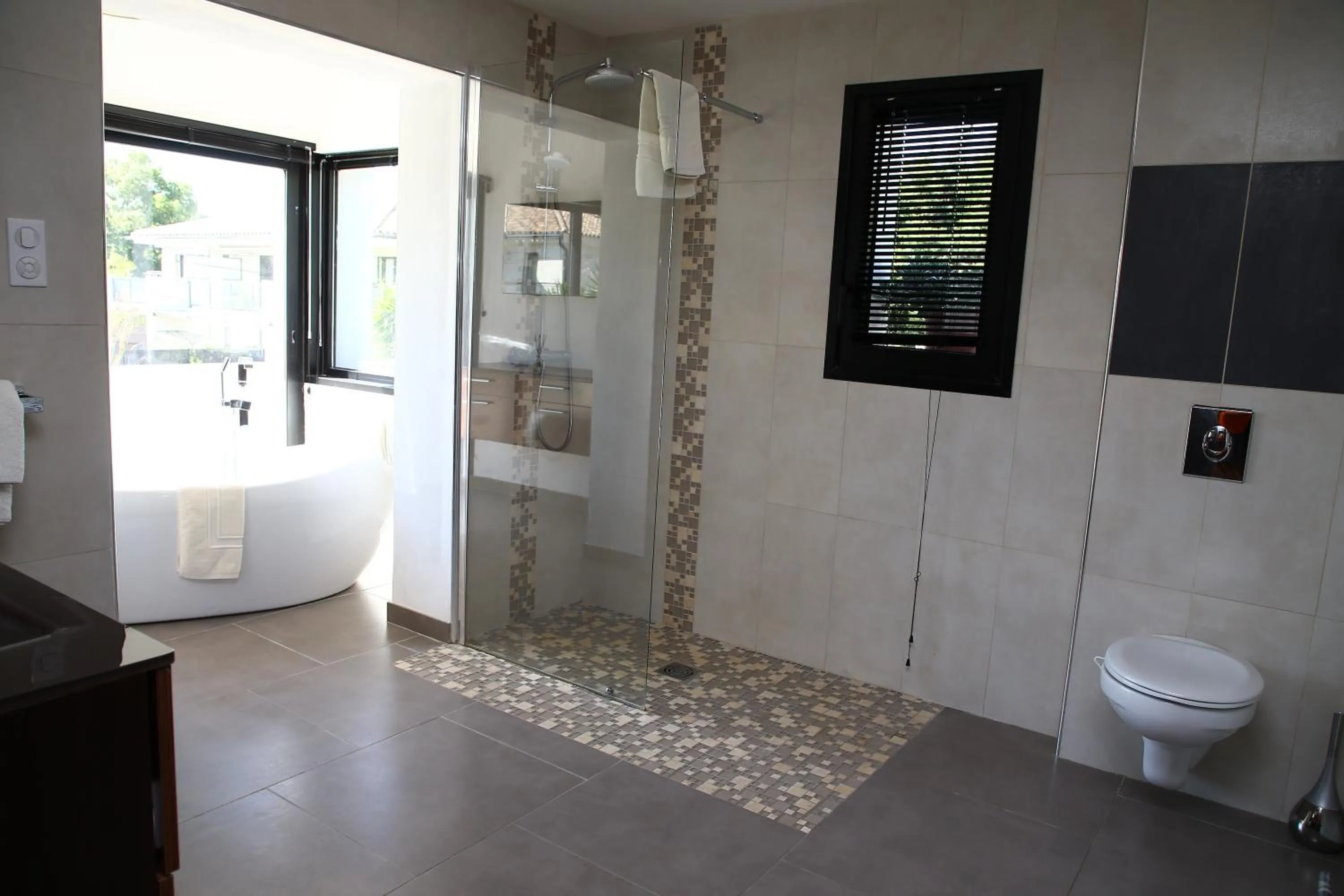 Toilet in La Villa Blanche