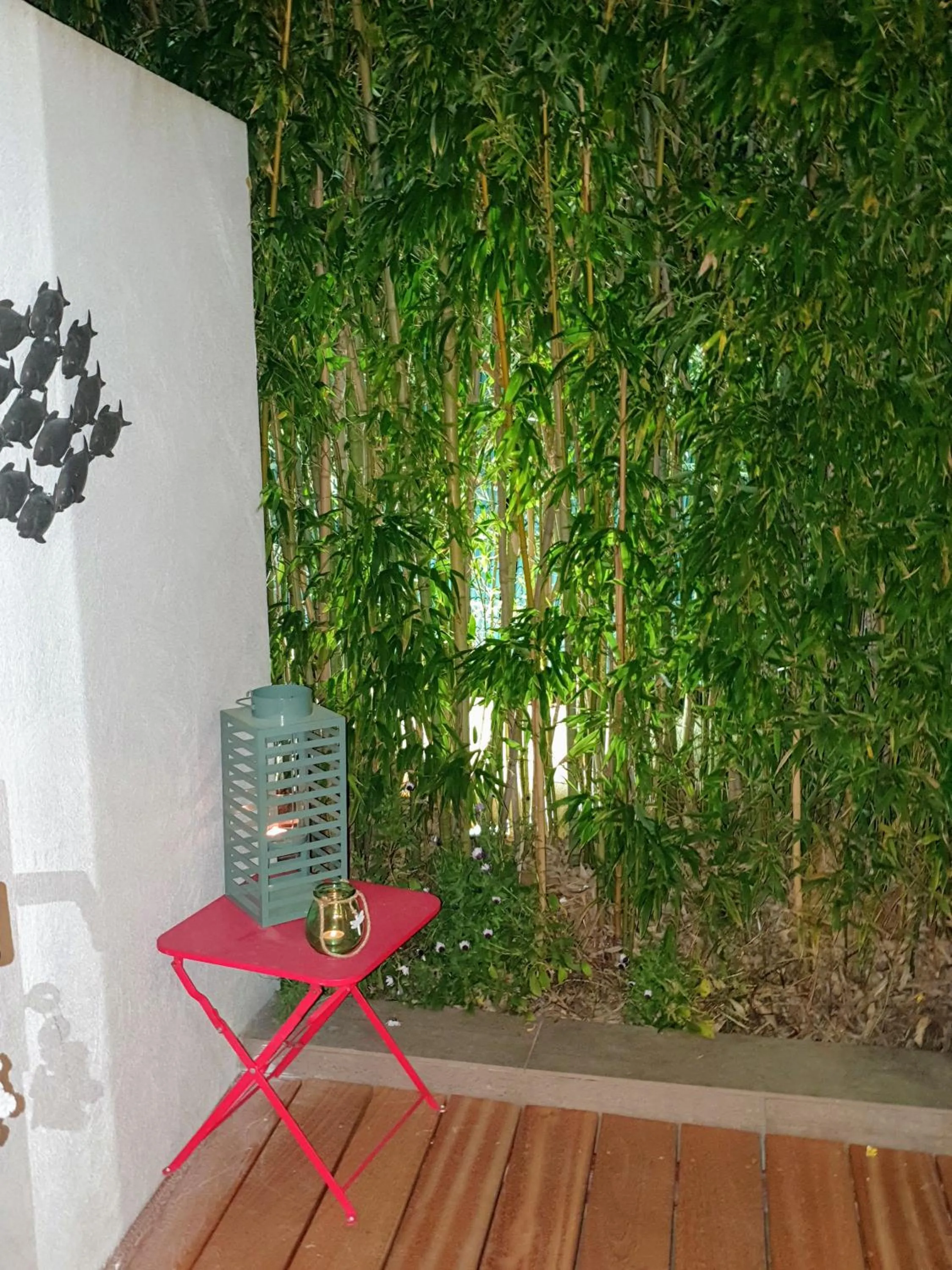 Patio in La Villa Blanche