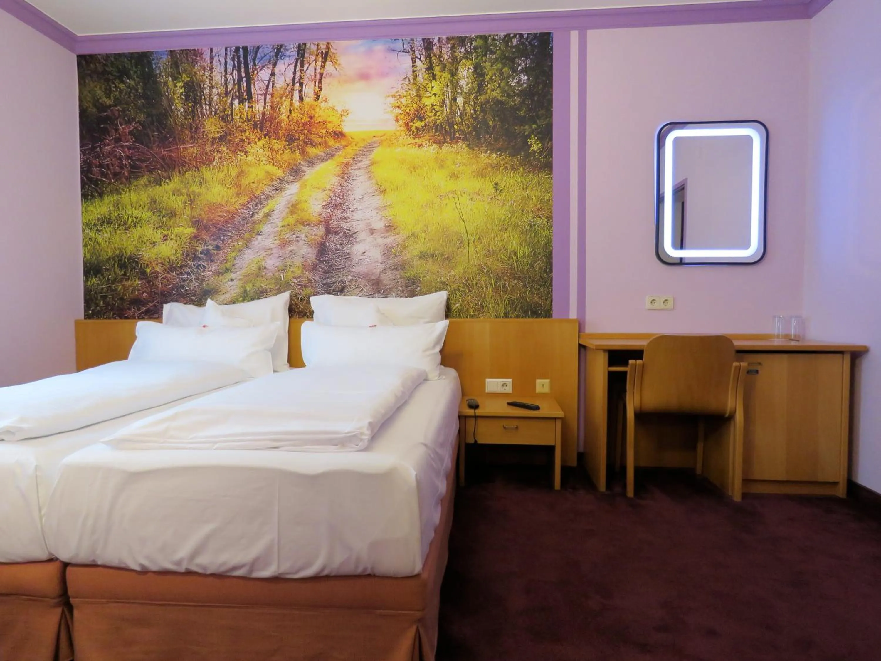 Bed in Hotel Residenz Hössinger