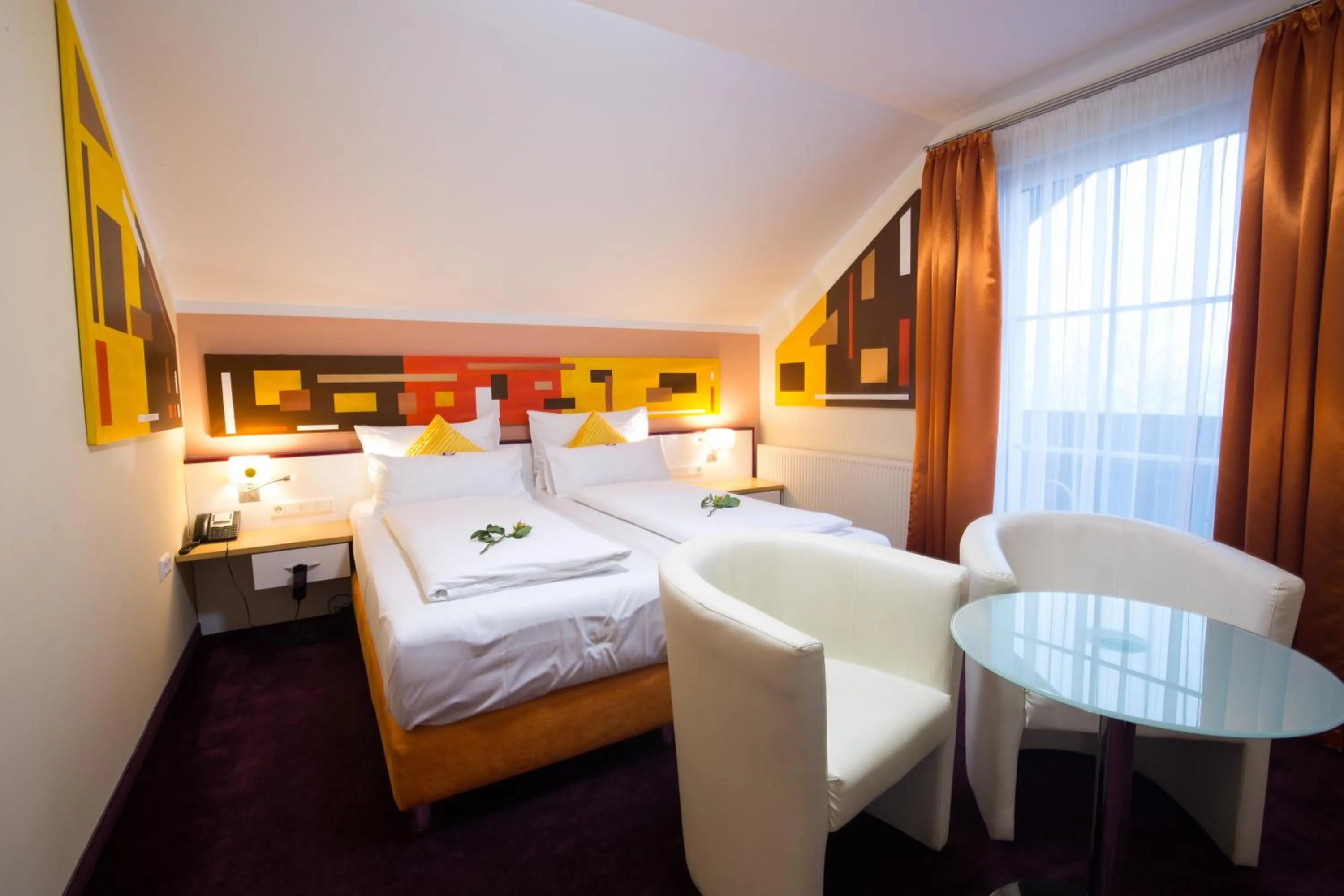 Bed in Hotel Residenz Hössinger