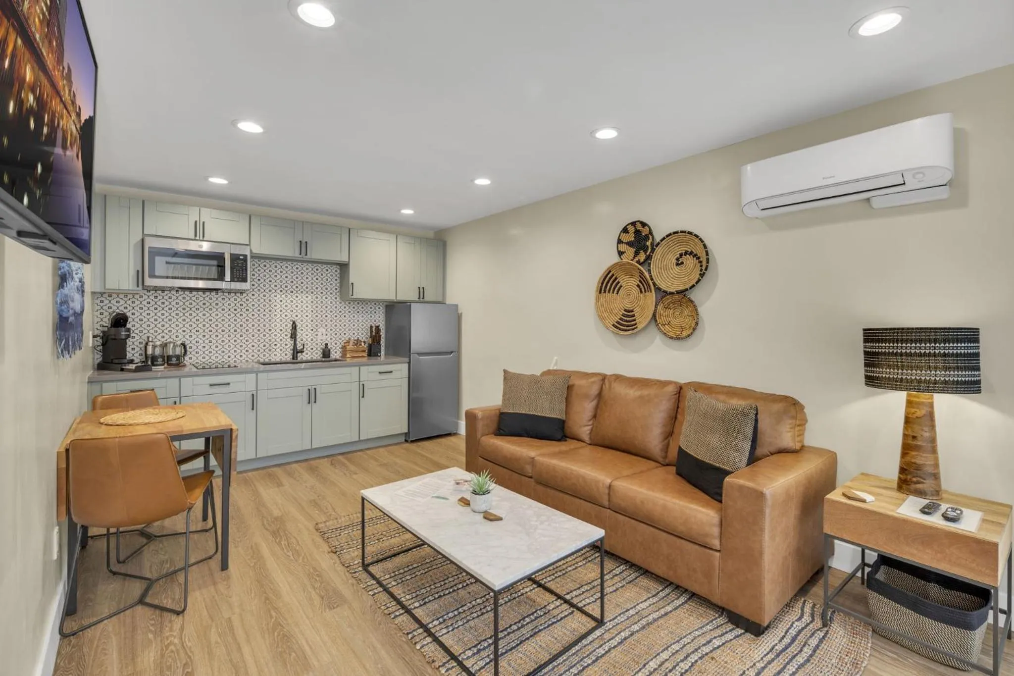 Living room in The Marbella